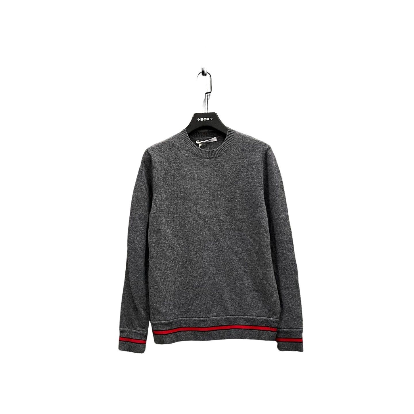 Givenchy Givenchy Striped Trim Wool Sweater Size S Size US S / EU 44-46 / 1 - 1 Thumbnail
