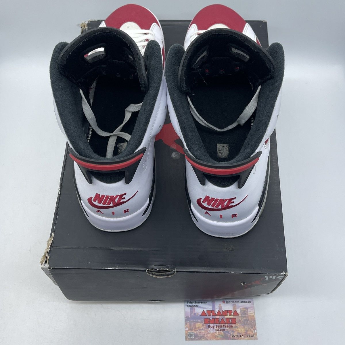 Jordan Brand Air Jordan 6 carmine Size US 10.5 / EU 43-44 - 6 Thumbnail