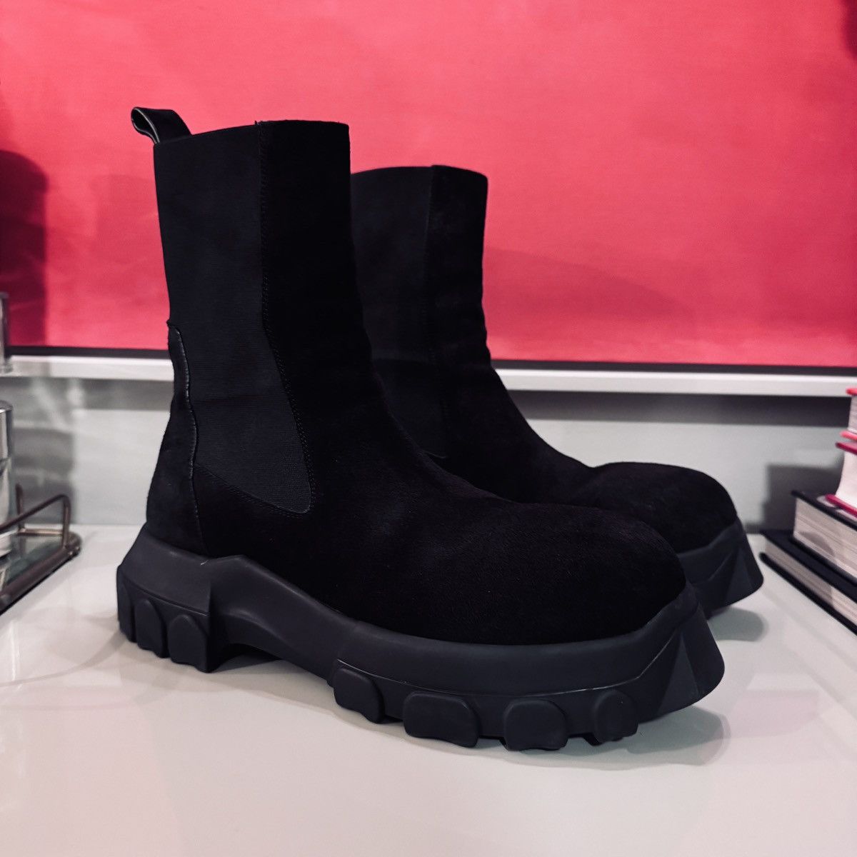 Rick Owens Rick Owens Beatle Bozo Tractor Boots Size US 10 / EU 43 - 2 Thumbnail
