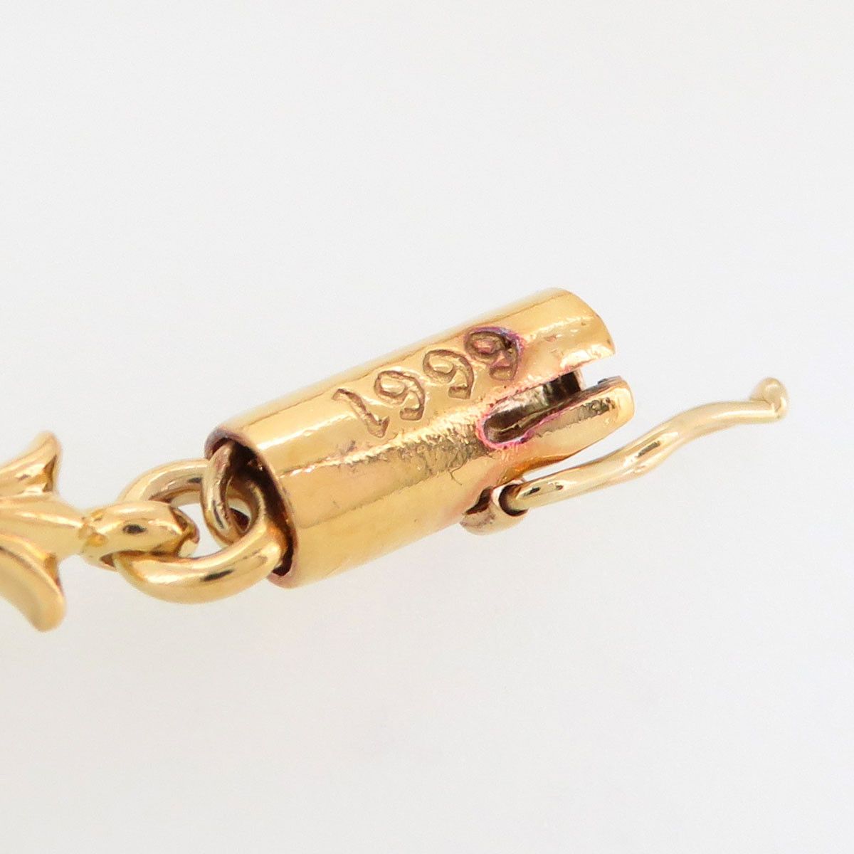 Chrome Hearts Chrome Hearts Gold Tiny Plus Bracelet Size ONE SIZE - 3 Thumbnail