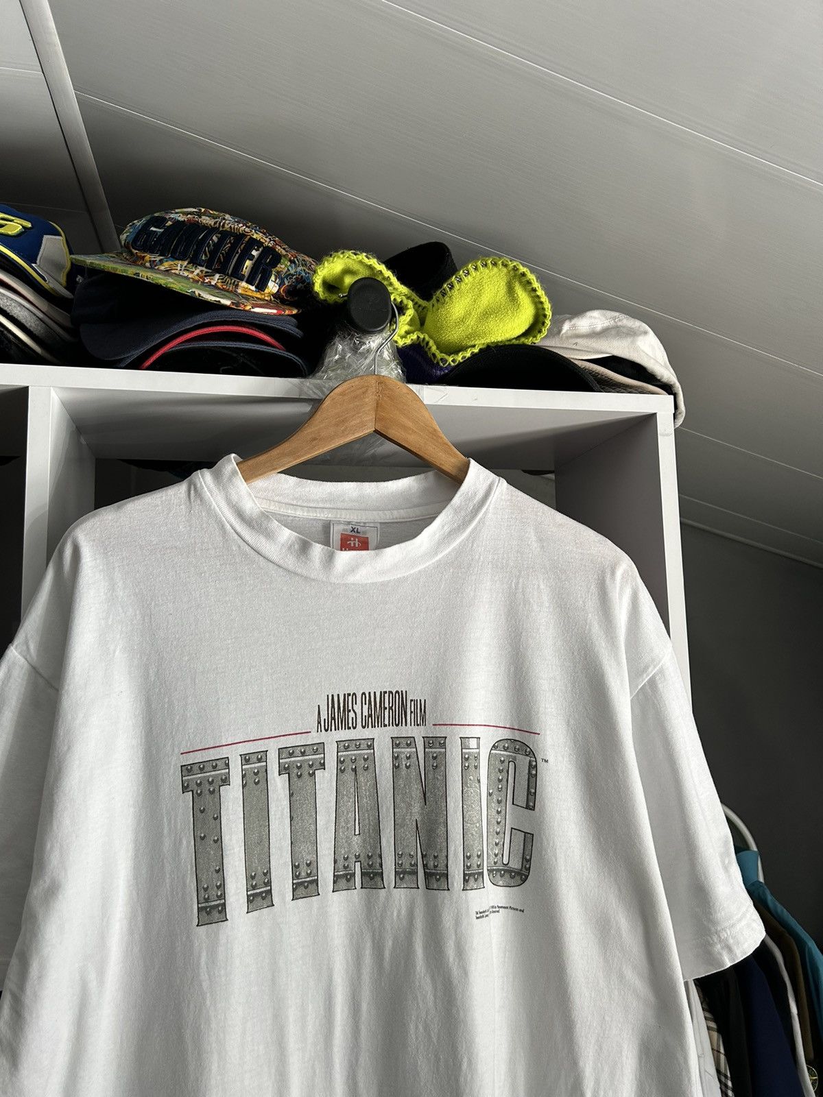 Vintage Vintage Titanic 1998 Movie T Shirt rare Size US XL / EU 56 / 4 - 2 Thumbnail
