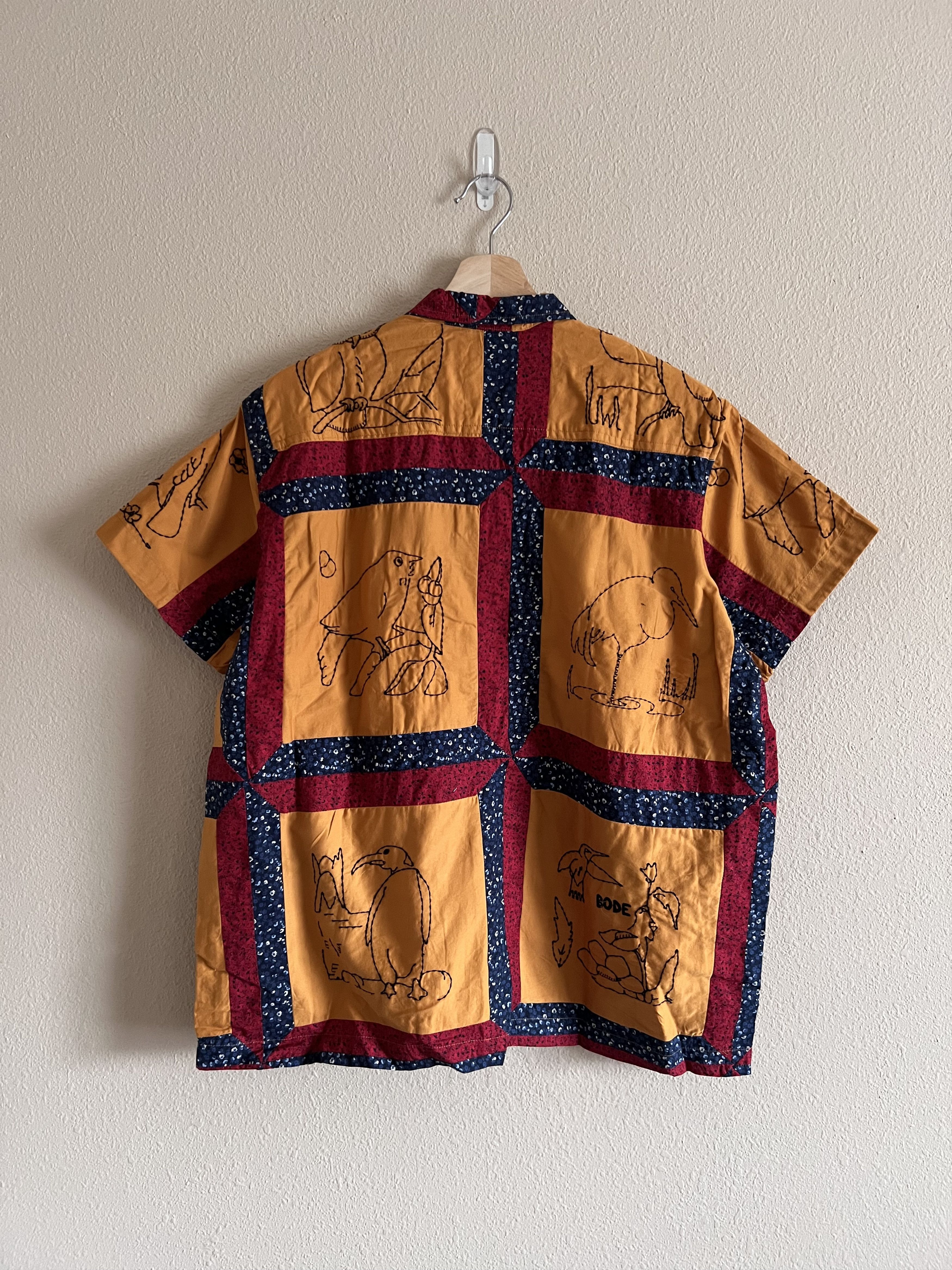 Bode Bode Birdsong Quilt SS Shirt Size US M / EU 48-50 / 2 - 5 Thumbnail