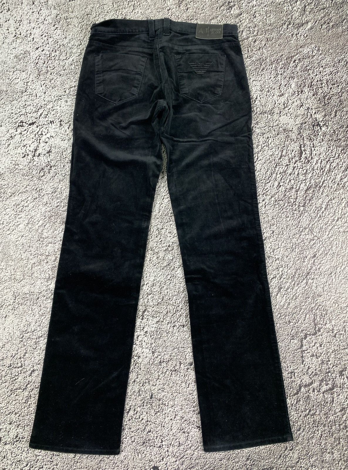 Armani Vintage Y2K Armani Jeans corduroy pants old money style 29 Size 29" - 4 Thumbnail