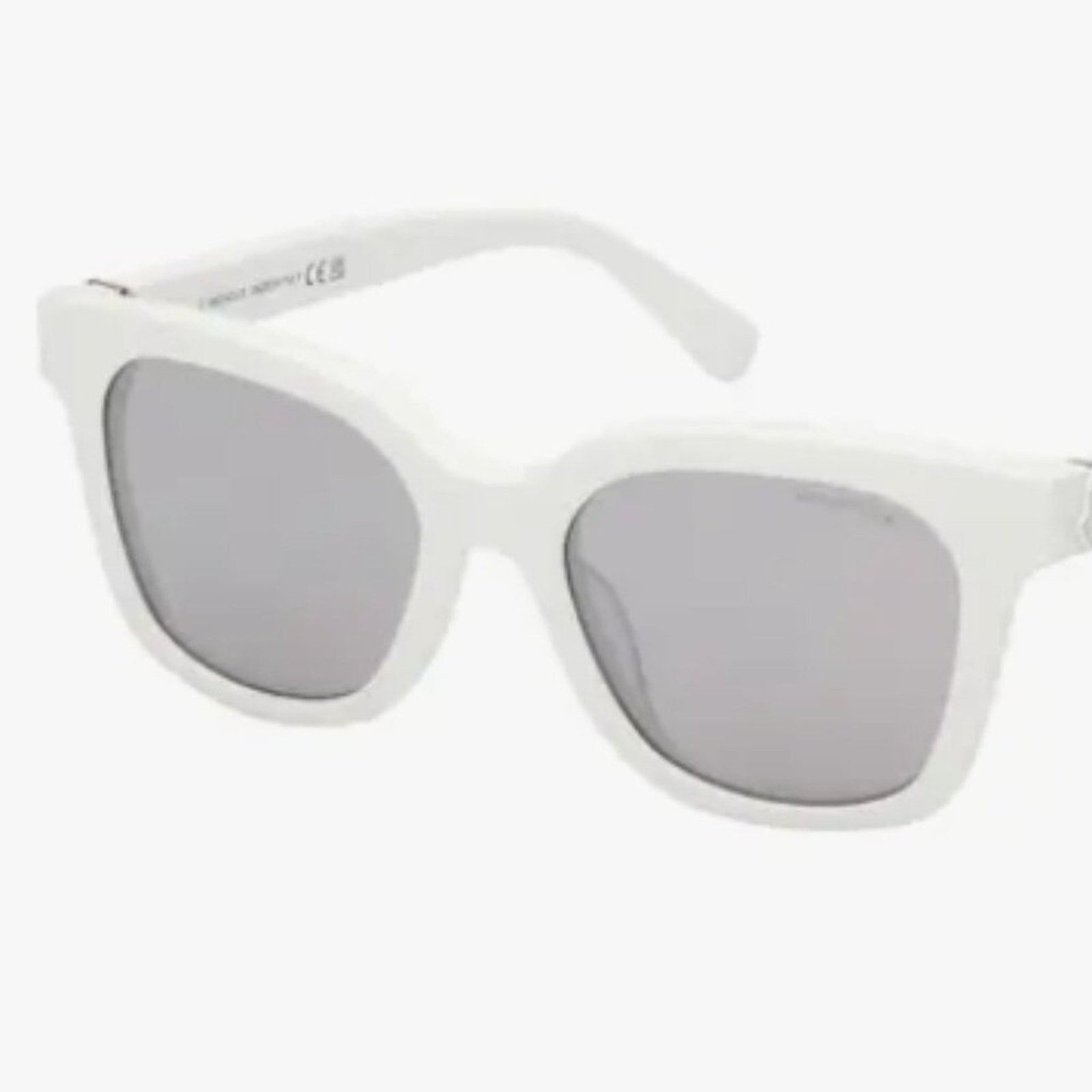 Moncler Moncler Audree 50mm Square Sunglasses White Size ONE SIZE - 2 Thumbnail