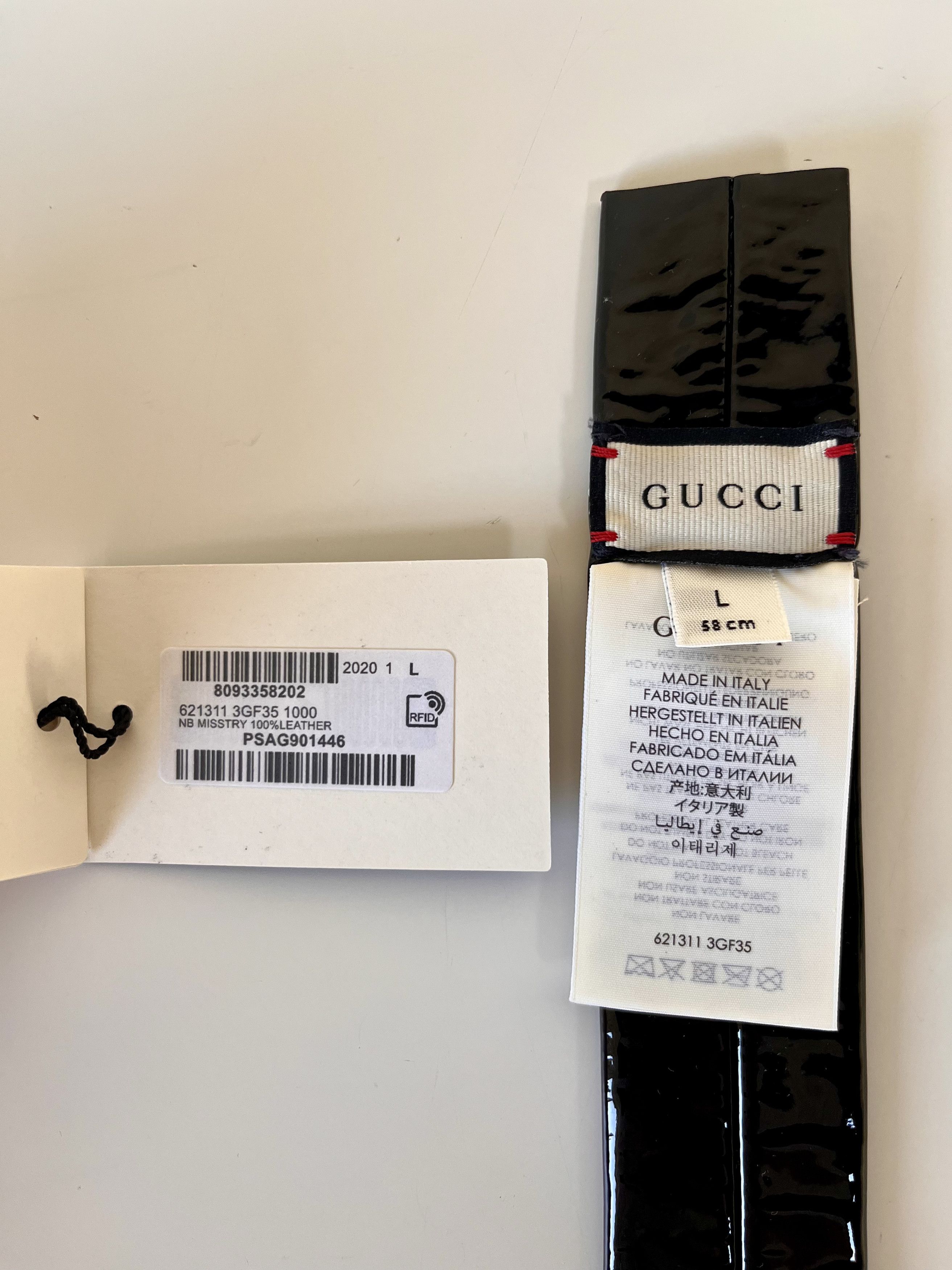 Gucci Patent Leather Choker Size ONE SIZE - 7 Thumbnail