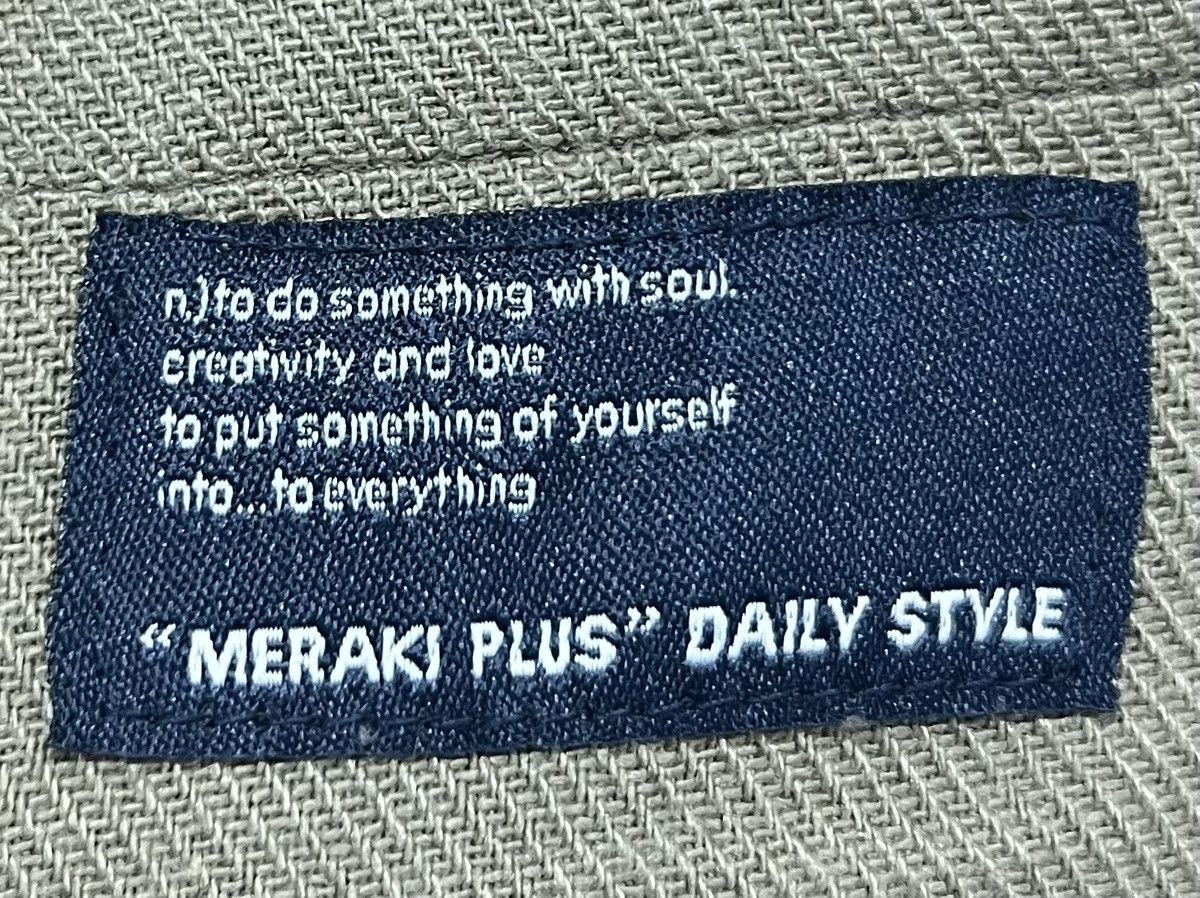 Japanese Brand VINTAGE MERAKI PLUS LOVE PASSION DAILY STYLE OVERALLS Size 38" / US 16 / IT 52 - 10 Thumbnail