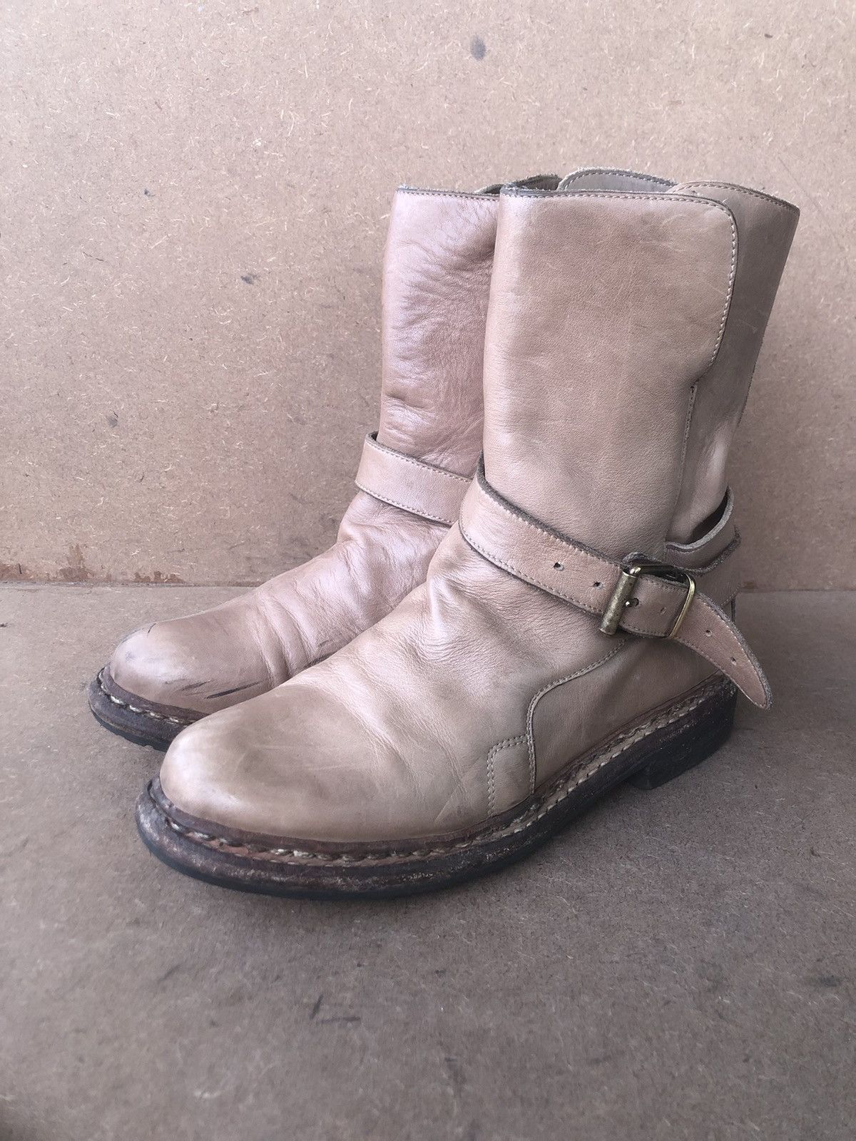 Burberry Burberry Brown Leather Boot Size 38 Size US 8 / IT 38 - 1 Thumbnail