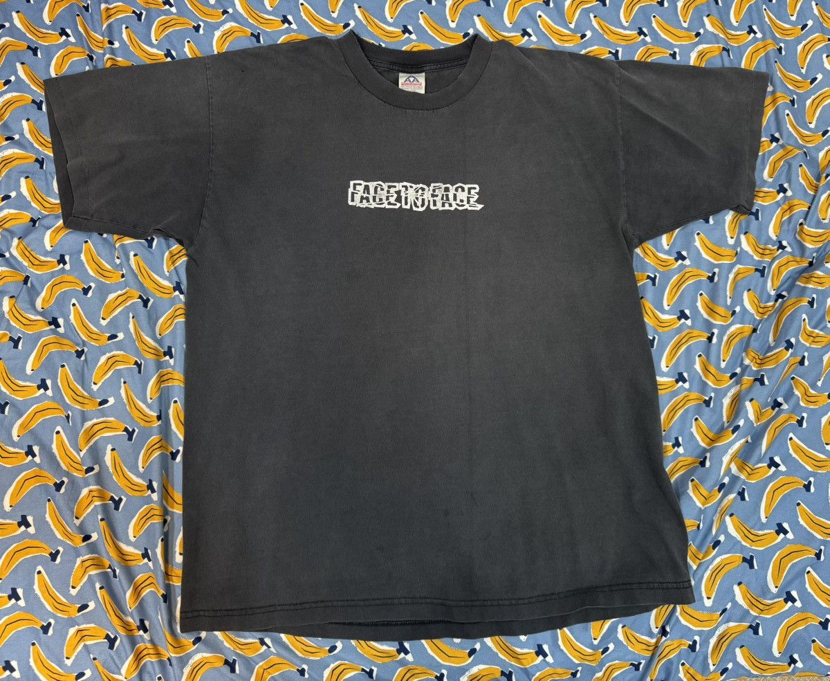 Vintage Vintage Face To Face T-Shirt Size US XL / EU 56 / 4 - 2 Thumbnail