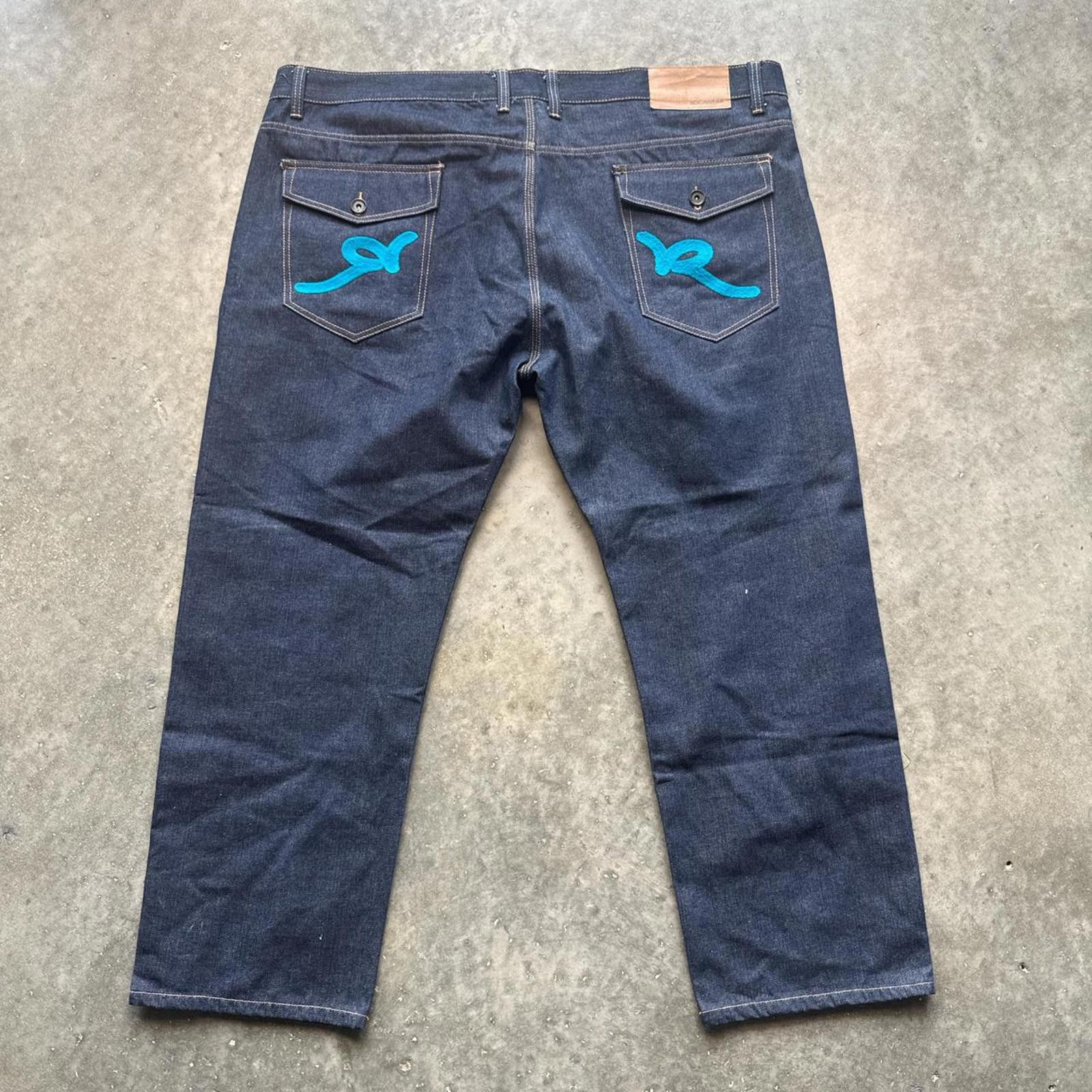 Rocawear Blue Rocawear Straight Leg Jeans With Unique Back Pocket Size US 44 / EU 60 - 2 Thumbnail