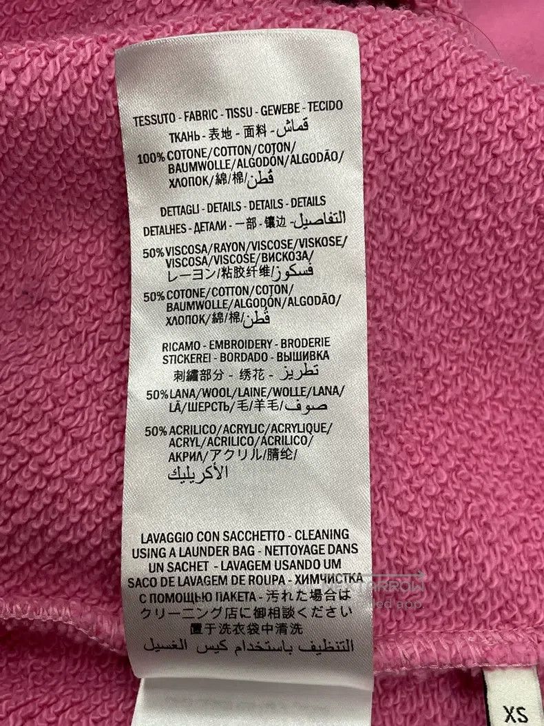 Gucci Gucci Pink letter logo bear sweatshirt Size US XS / EU 42 / 0 - 6 Thumbnail