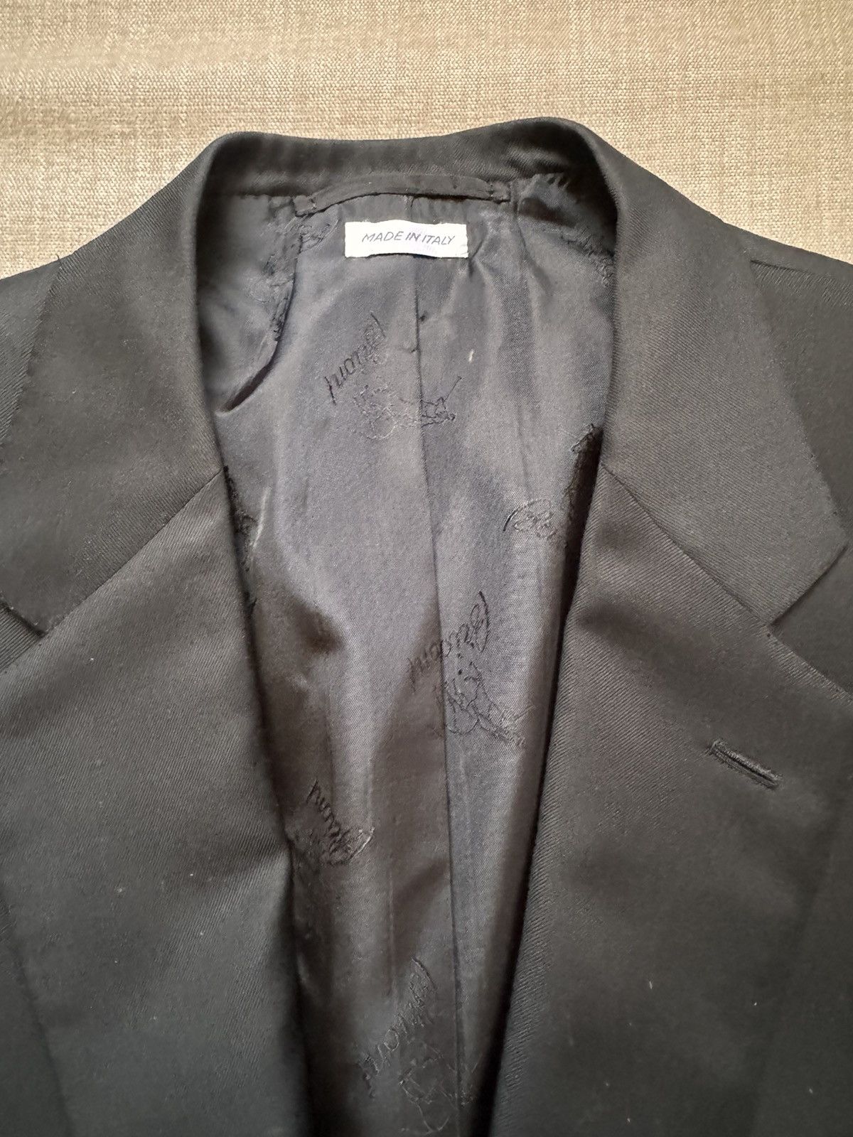 Brioni Brioni Made in Italy 2 Button Notch Lapel Wool Jacket Size 44L - 4 Thumbnail