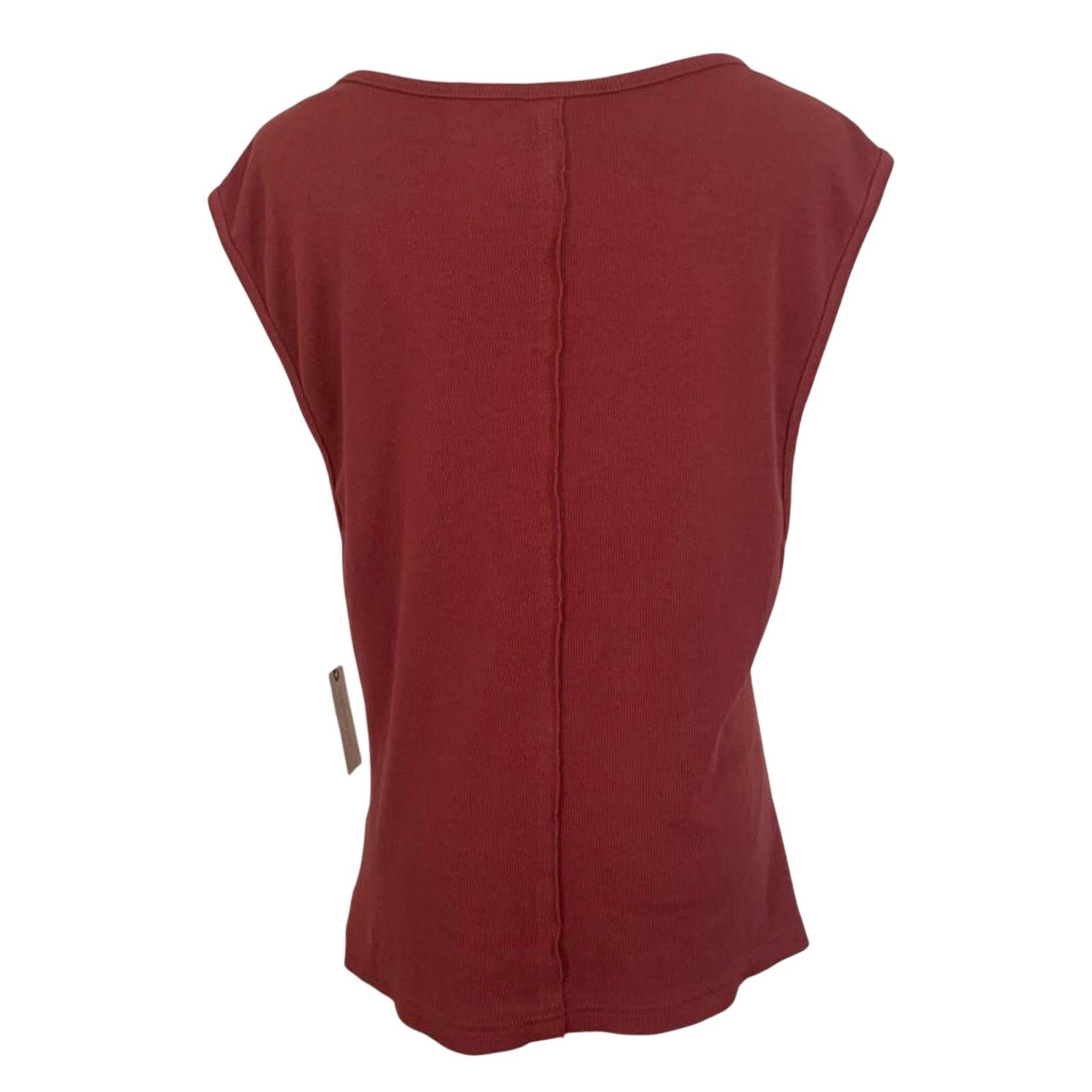 Anthropologie NWT Pilcro x Anthropologie V-Neck Sleeveless Ruched Top Size XL / US 12-14 / IT 48-50 - 4 Thumbnail