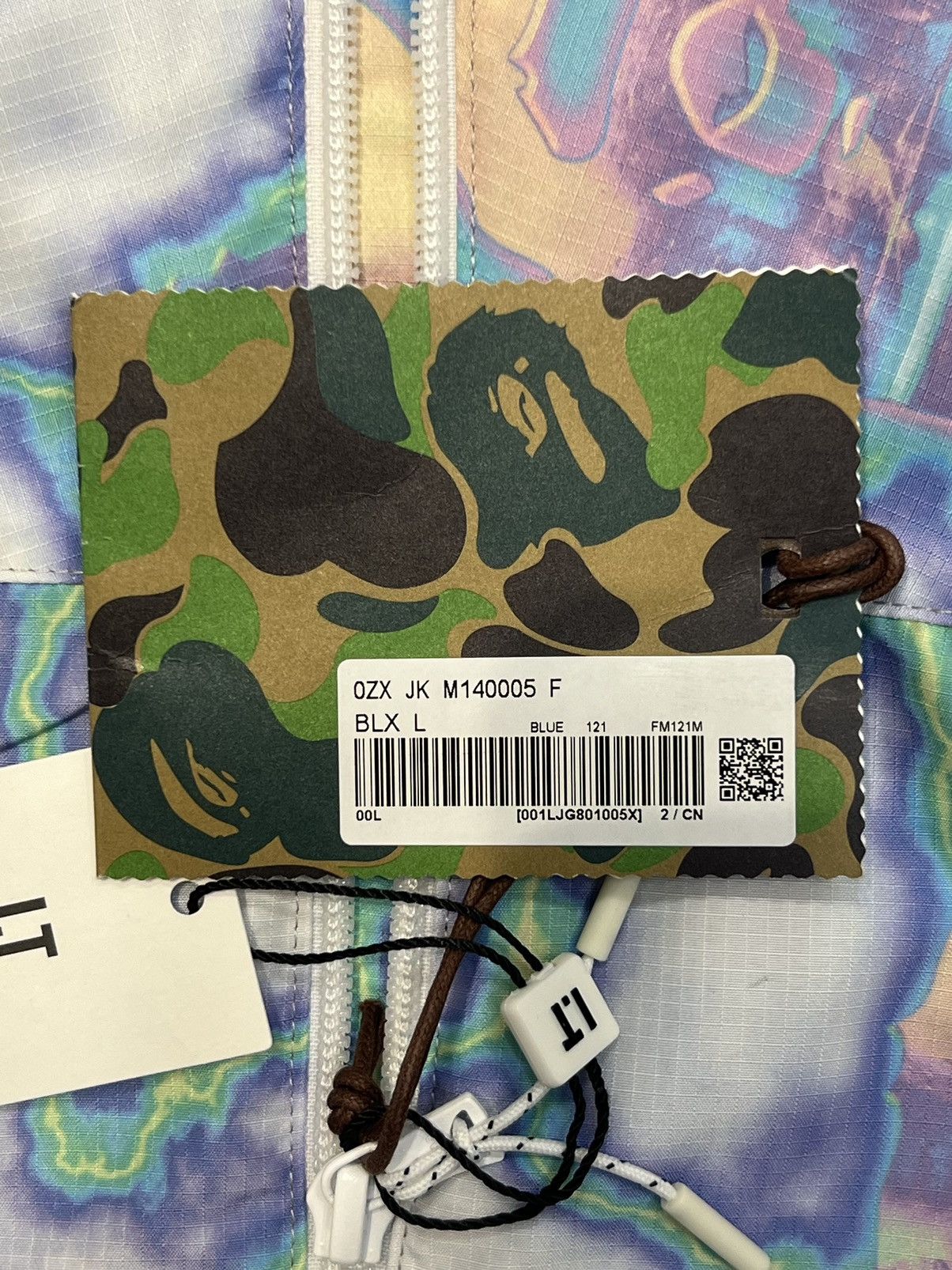 Bape Bape Lightning Head Zip Hoodie Jacket L Size US L / EU 52-54 / 3 - 4 Thumbnail