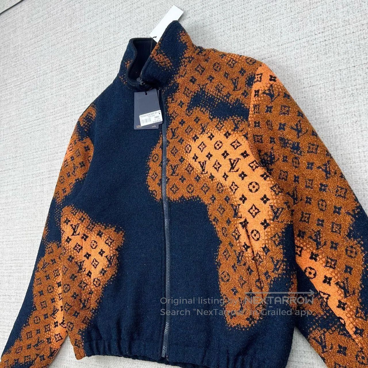 Louis Vuitton Louis Vuitton SS24 Monogram Fleece Jacket. Size US S / EU 44-46 / 1 - 2 Thumbnail