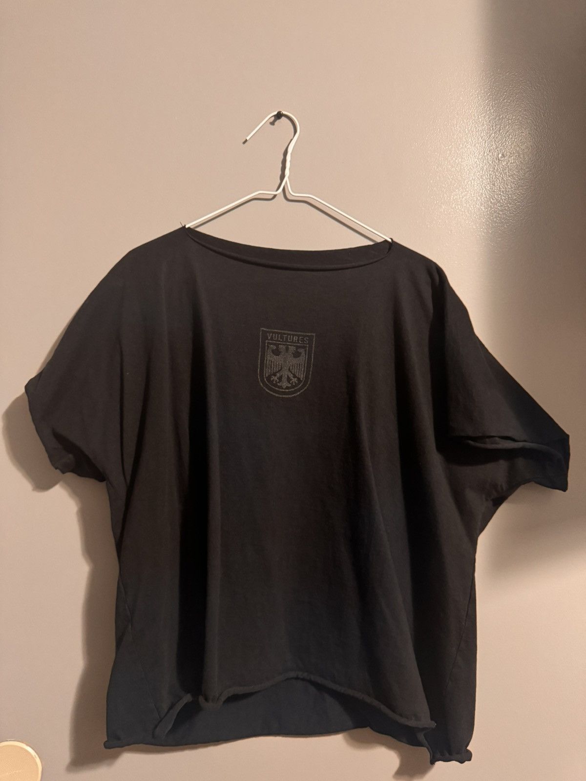 Yeezy Vultures Logo Boxy Tee Size