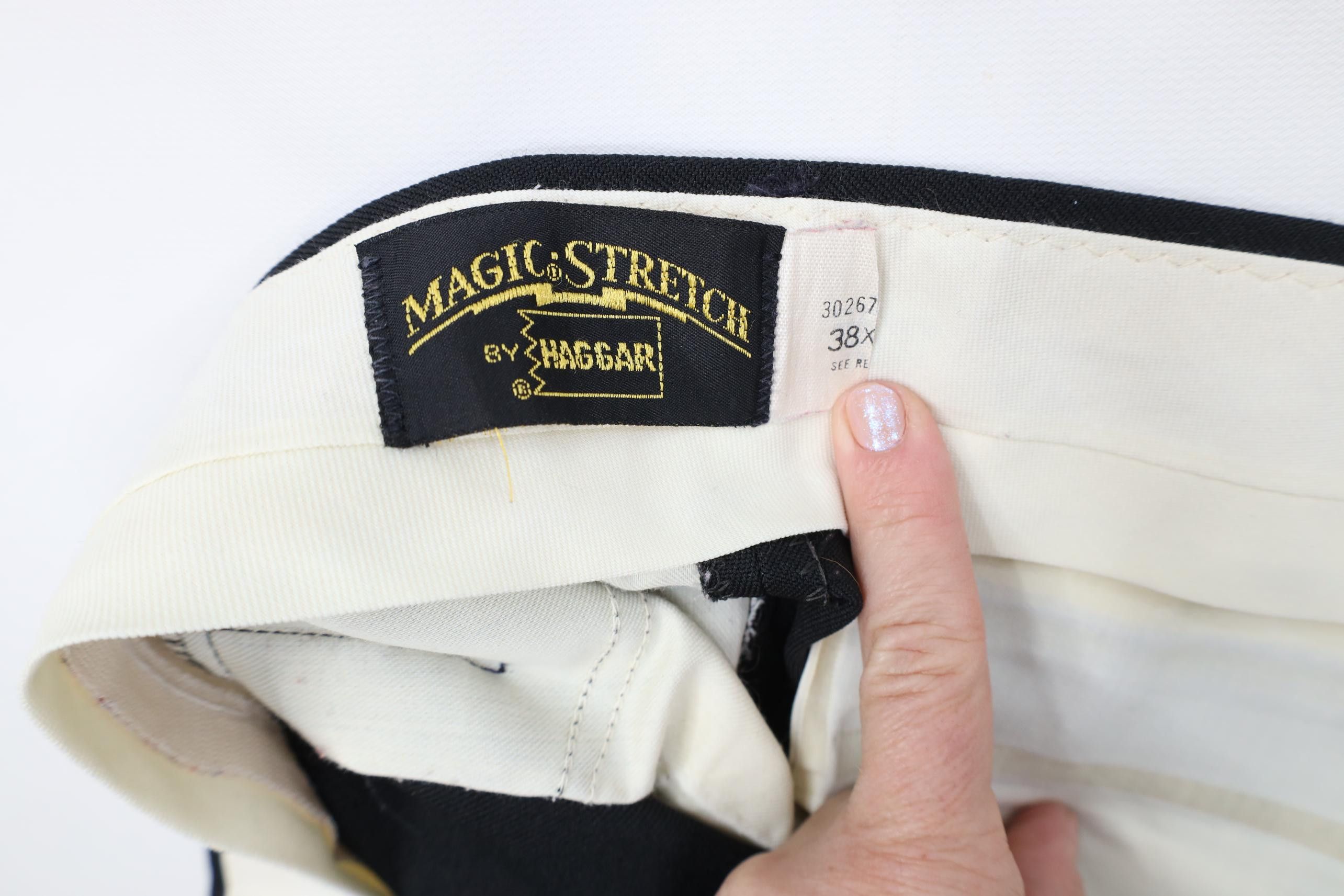 Vintage Vintage 70s Streetwear Flared Wide Leg Chino Pants Black USA Size US 38 / EU 54 - 7 Thumbnail