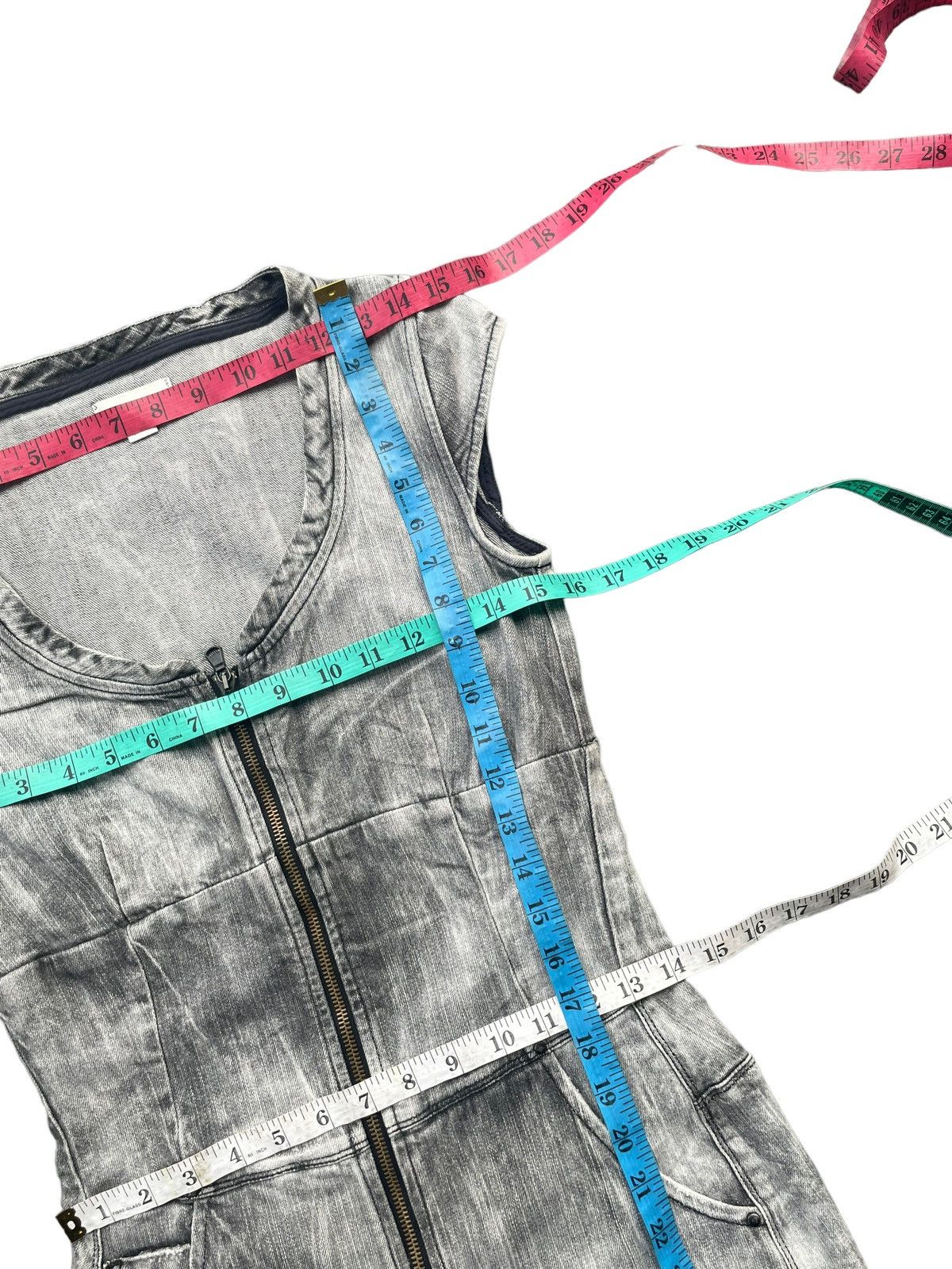 Diesel × Le Grande Bleu (L.G.B.) × Vintage Vintage Diesel Denim Dress Size S / US 4 / IT 40 - 16 Thumbnail