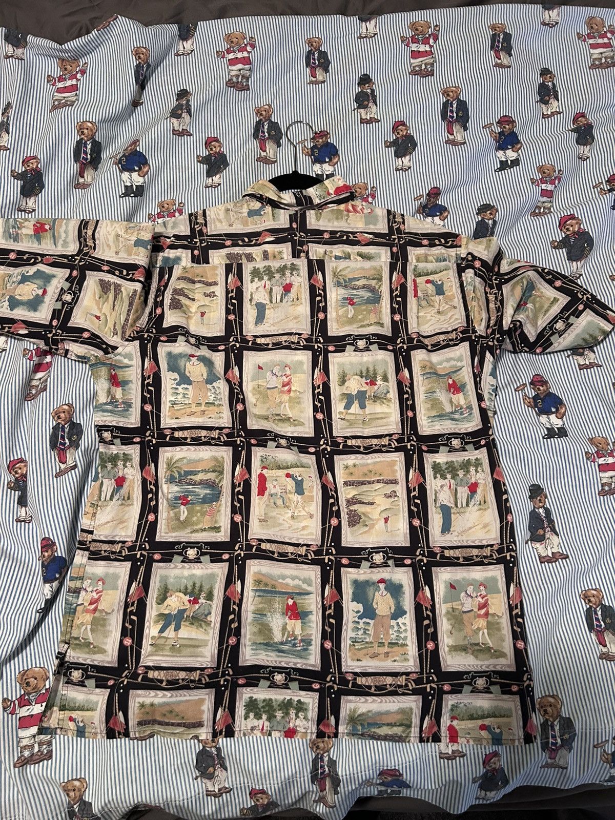 Reyn Spooner Vintage Reyn Spooner Golf Aloha Shirt Medium Egyptian Cotton Size US M / EU 48-50 / 2 - 3 Thumbnail