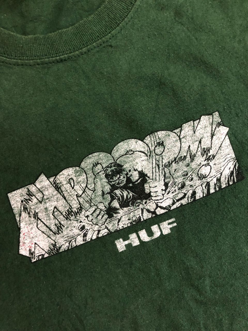 Huf × Marvel Comics HUF x Marvel Hulk Destroys action Tee Size US L / EU 52-54 / 3 - 3 Thumbnail