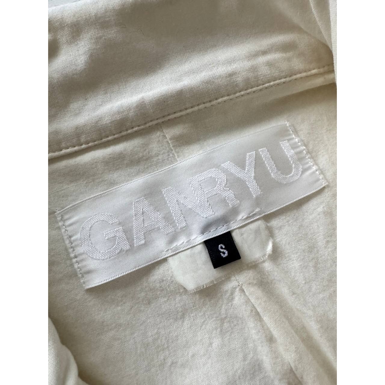 Comme des Garcons Ganryu Comme des Garcons Beige Cotton Zip Jacket Size US M / EU 48-50 / 2 - 3 Thumbnail