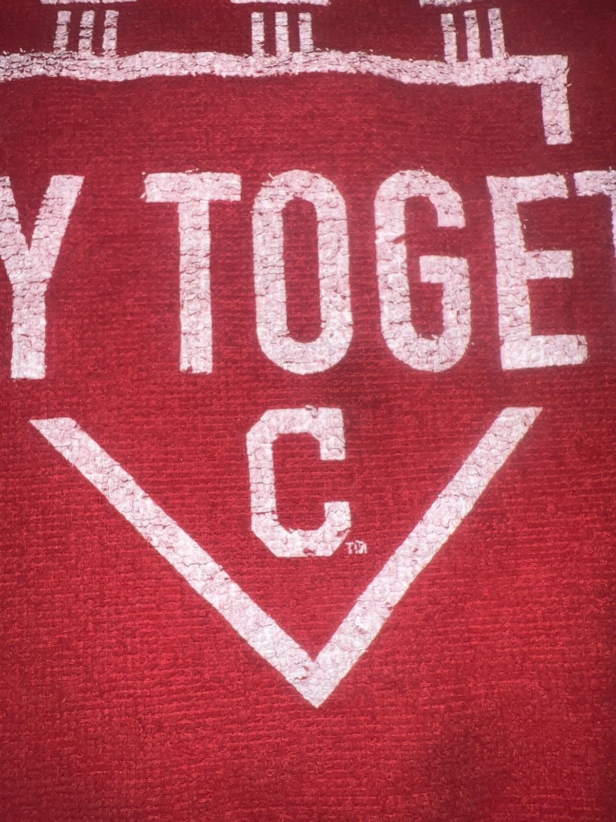 MLB AA Mills Cleveland Indians World Series Rally Together Towel Size ONE SIZE - 3 Thumbnail