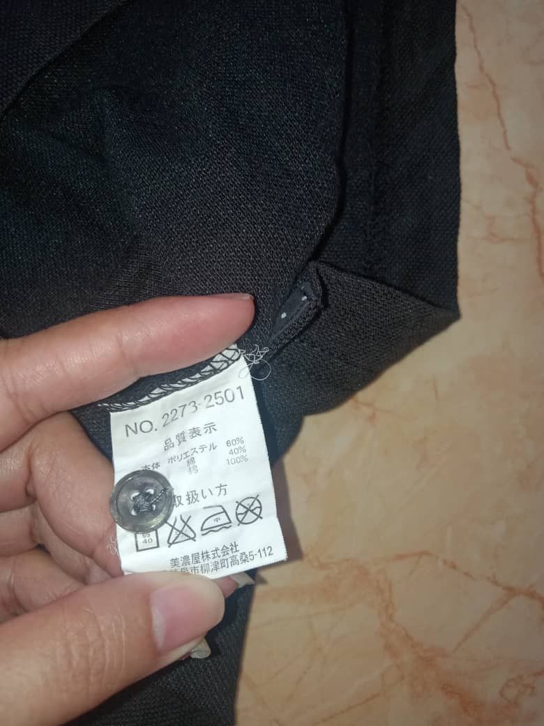 Vintage Black polo × Streetwear × Vintage LOUIS CHAVLON polo Size US L / EU 52-54 / 3 - 8 Thumbnail