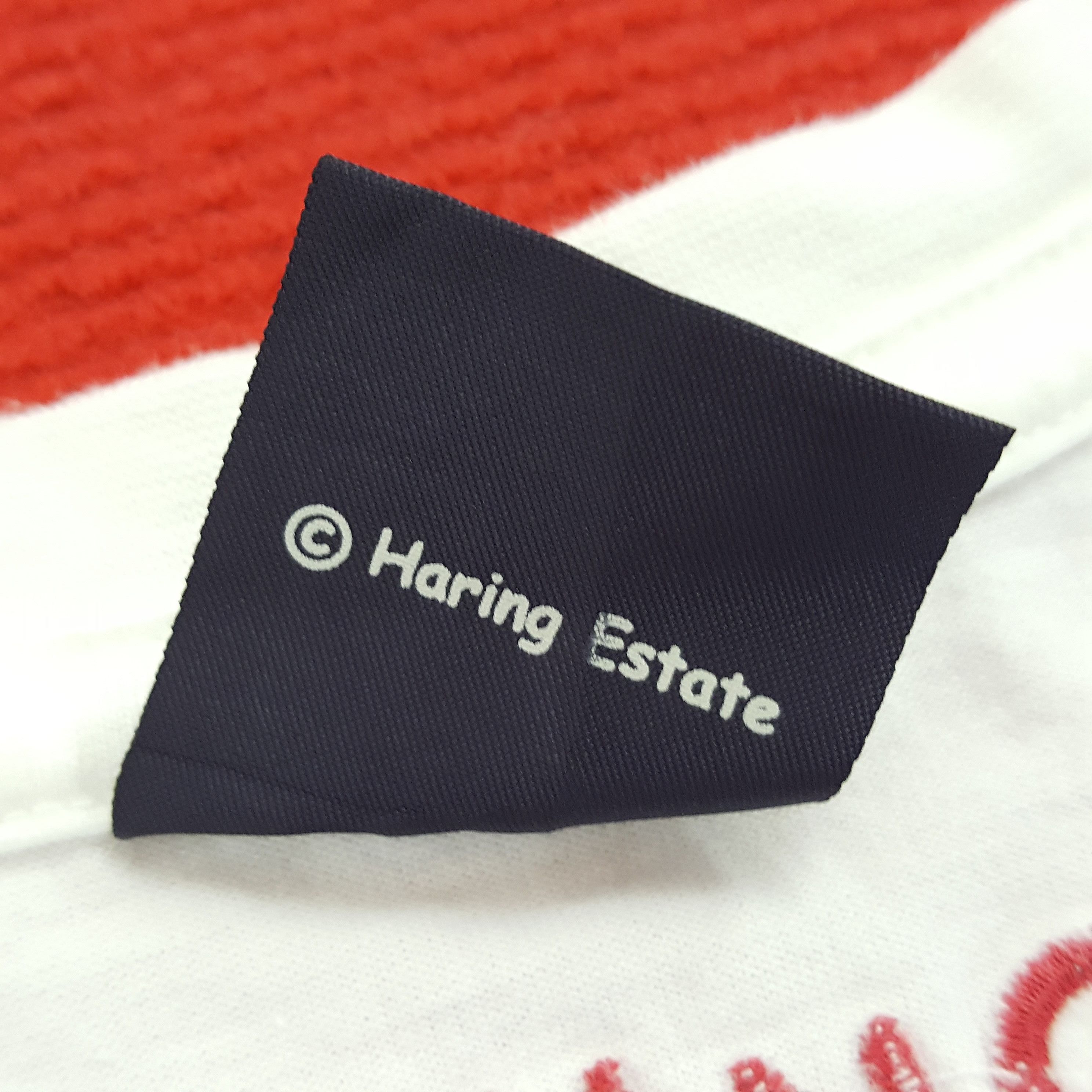 Keith Haring × Vintage Keith Haring Big Logo Design Tshirt Size US L / EU 52-54 / 3 - 7 Thumbnail
