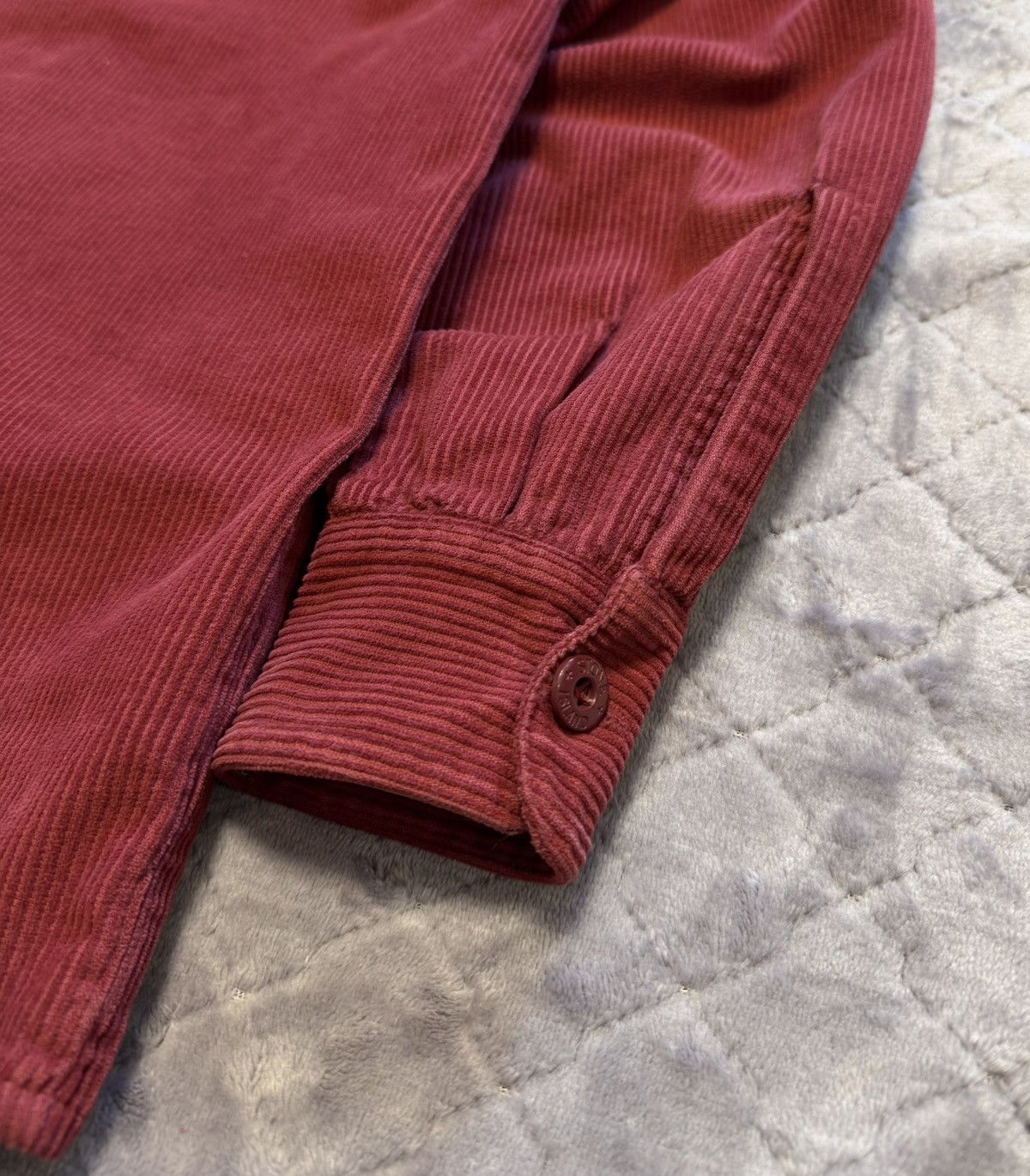 Stone Island Archive 1990s Stone Island Corduroy Overshirt Size US S / EU 44-46 / 1 - 12 Thumbnail