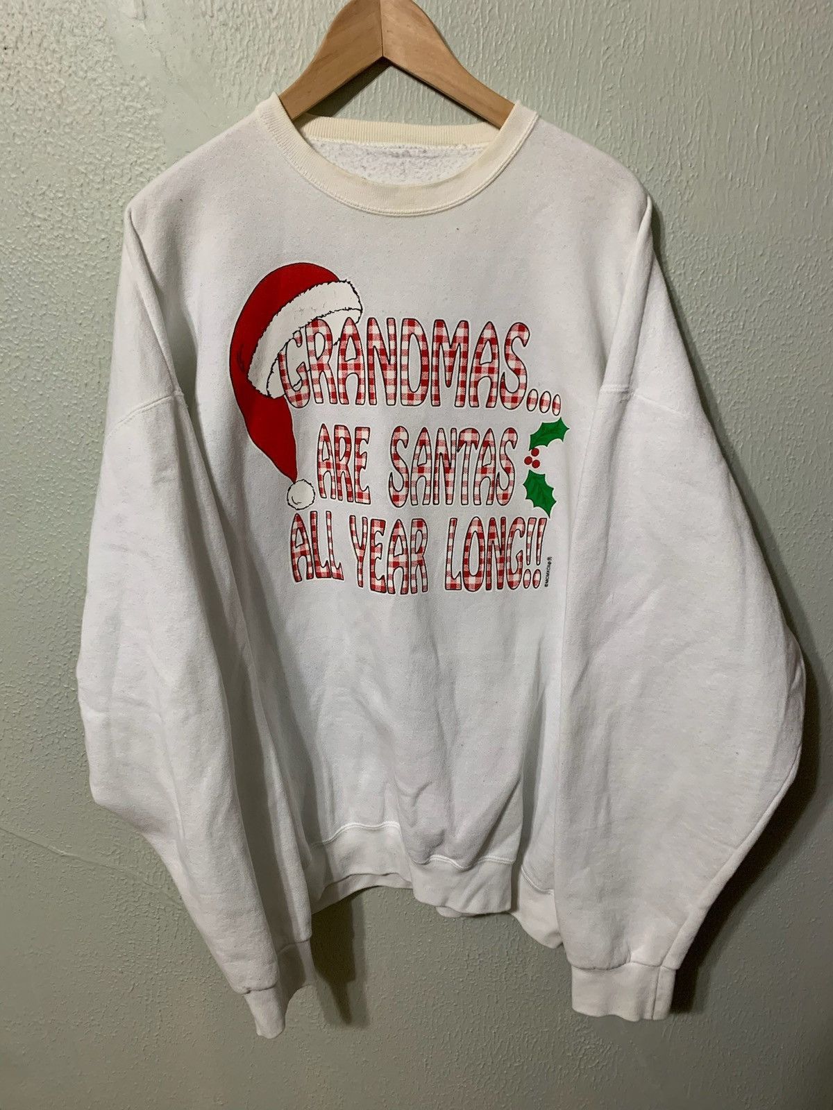 Vintage Vintage Crewneck Corny Grandma Vintage Sweatshirt Size US XL / EU 56 / 4 - 1 Thumbnail