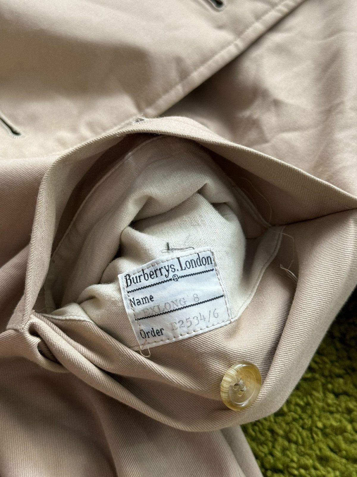 Burberry × Designer × Vintage Burberry’s 90s vintage iconic nova check trench coat jacket Size S / US 4 / IT 40 - 7 Thumbnail