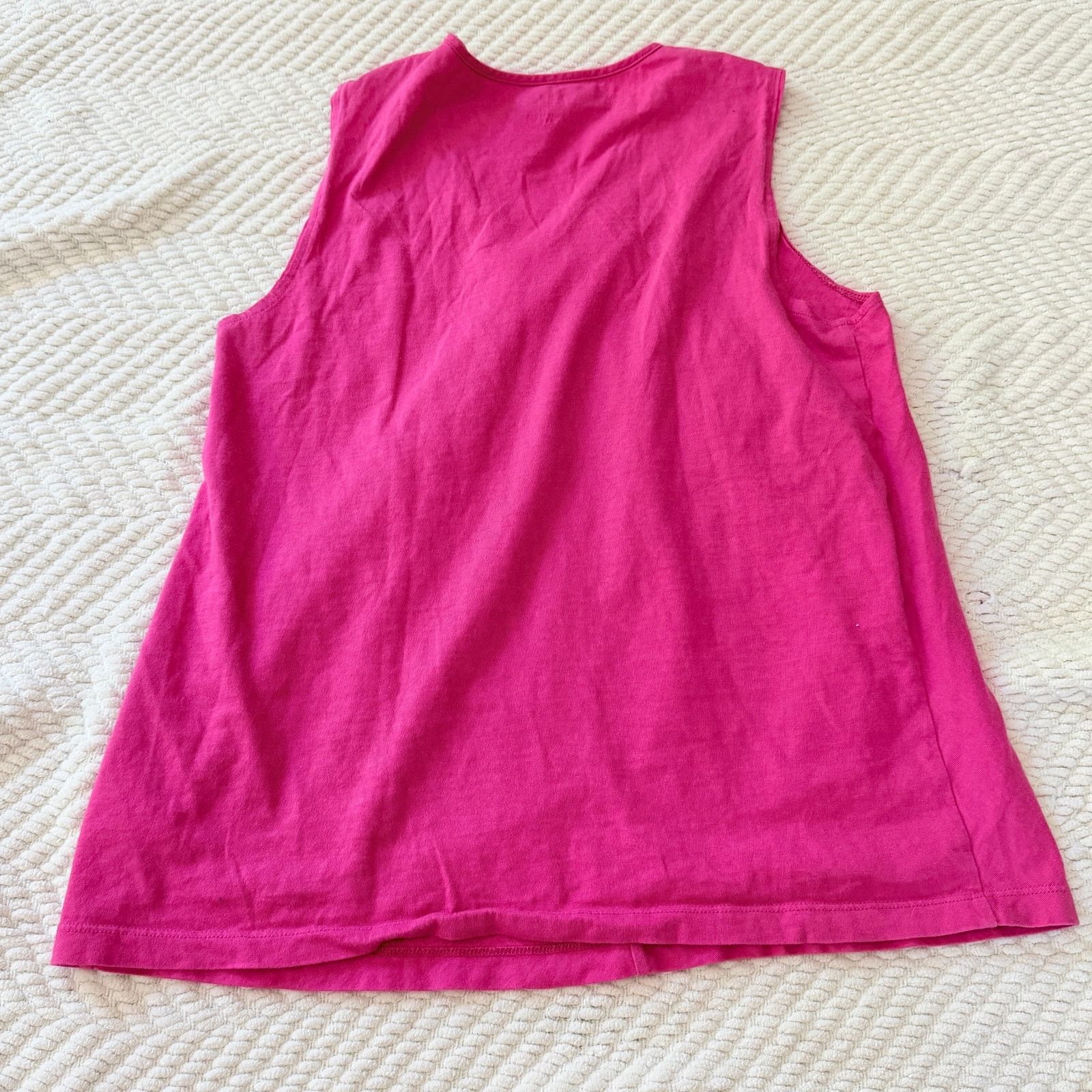 Talbots Petite Talbots Sleeveless Tank Pink barbiecore preppy flowy Size S / US 4 / IT 40 - 10 Thumbnail