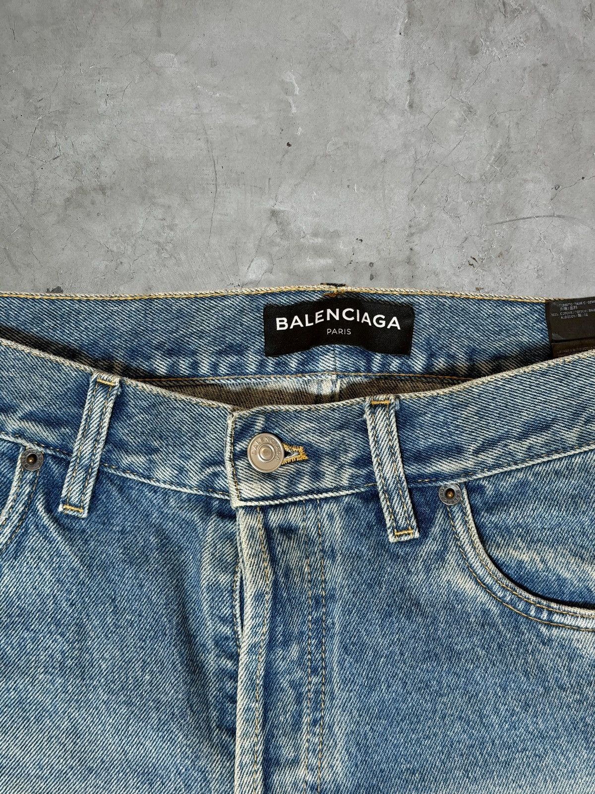 Balenciaga Balenciaga Distressed Jeans Size US 32 / EU 48 - 5 Thumbnail