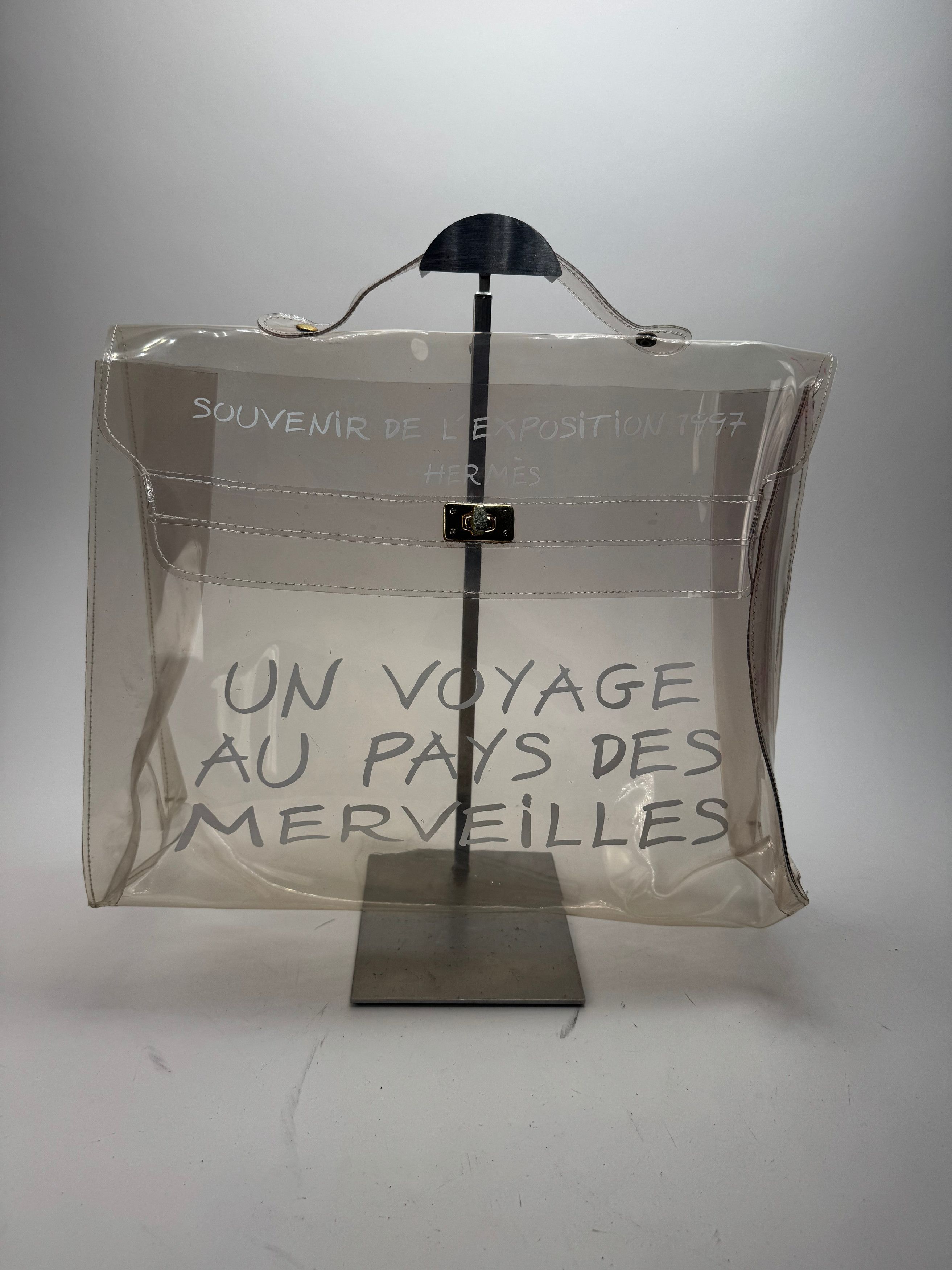 Other Vintage Hermes Transparent PVC Kelly Bag Size ONE SIZE - 1 Thumbnail