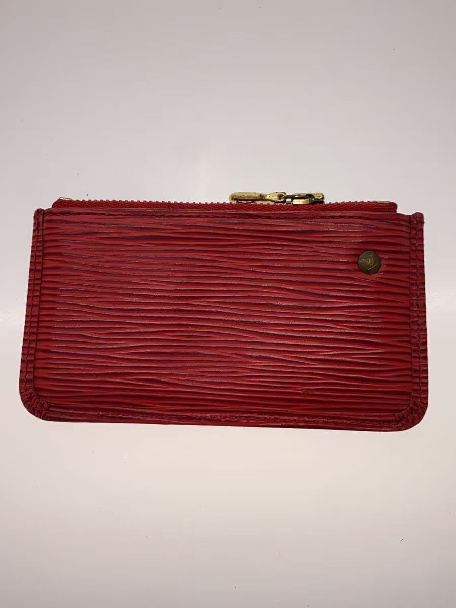 Louis Vuitton Louis Vuitton Epi Pochette Cre Leather Plain Red Size ONE SIZE - 2 Thumbnail