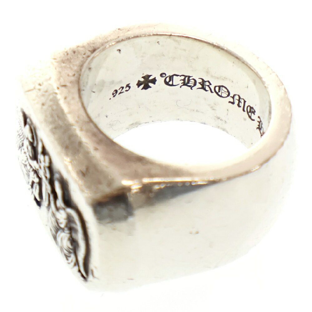 Chrome Hearts Chrome Hearts Big PJ Angel Ring - Size 9 | Grailed