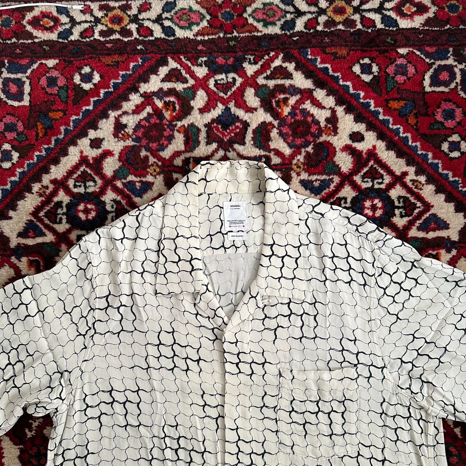 Visvim Visvim 20ss Free Edge Snake Print Shirt Size US L / EU 52-54 / 3 - 2 Thumbnail