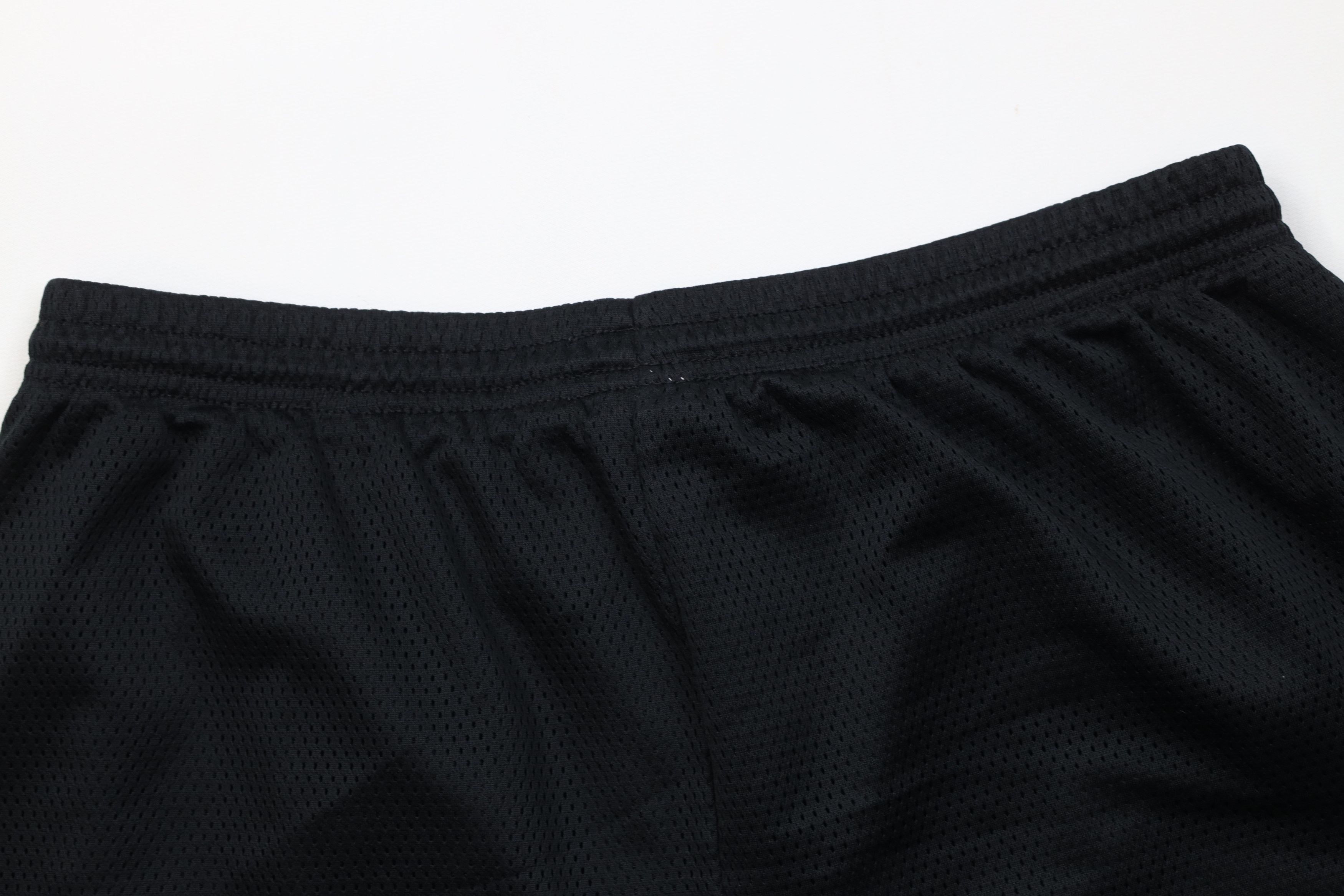Nike Vintage 90s Nike Mini Swoosh Above Knee Shorts Black Mesh Size US 36 / EU 52 - 11 Thumbnail