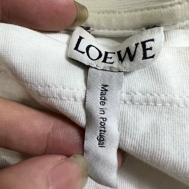 Loewe Loewe White printed short sleeves Size XL / US 12-14 / IT 48-50 - 4 Thumbnail