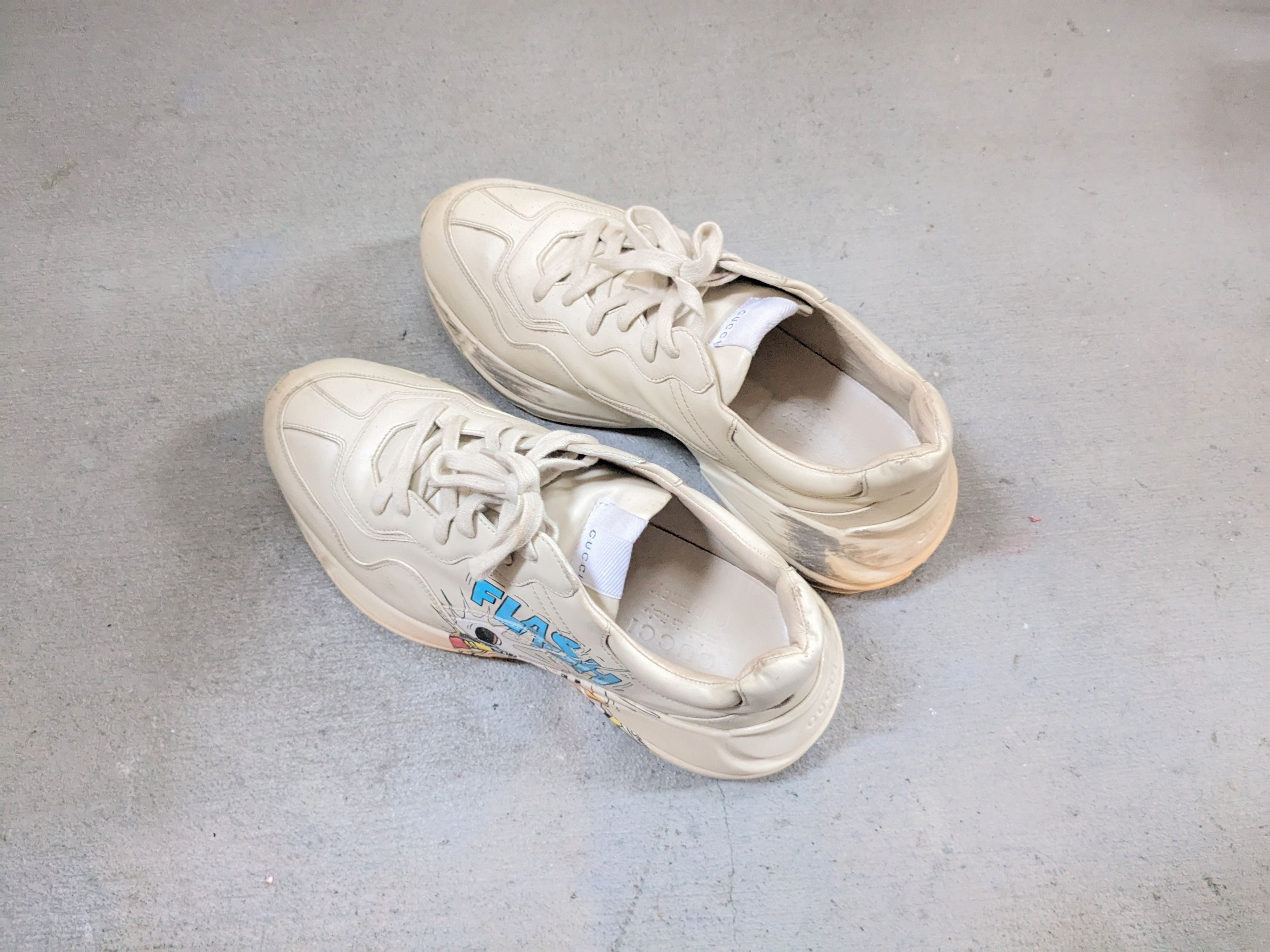 Gucci Gucci Rython Sneakers 9 Ivory Disney Donald Duck Size US 9 / EU 42 - 17 Thumbnail