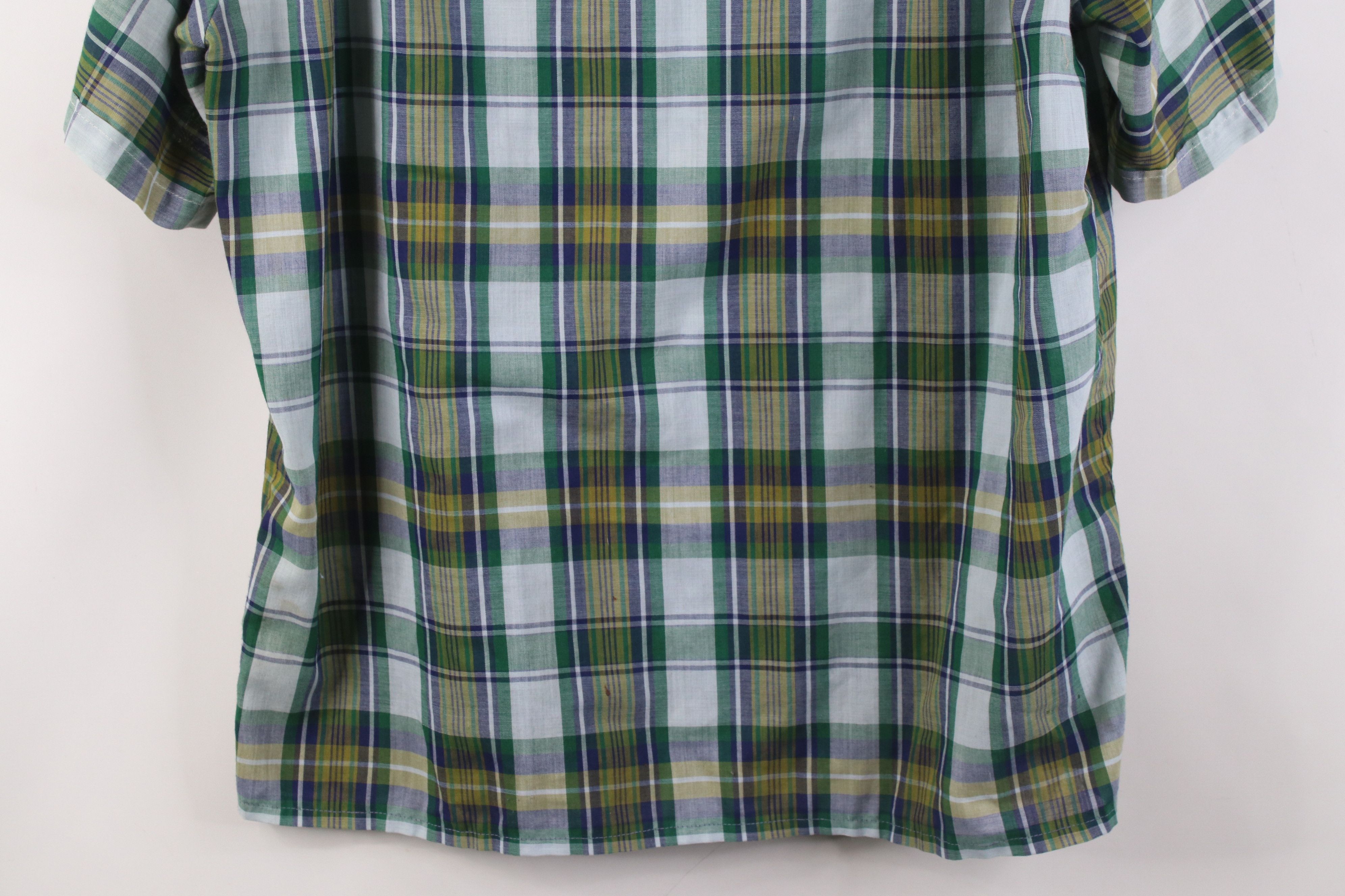 Vintage Vintage 50s Rockabilly Collar Short Sleeve Button Shirt USA Size US M / EU 48-50 / 2 - 14 Thumbnail