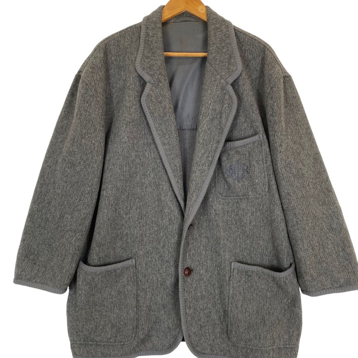 Christian Dior Monsieur Christian Dior Monsieur wool oversize jacket Size US L / EU 52-54 / 3 - 5 Thumbnail