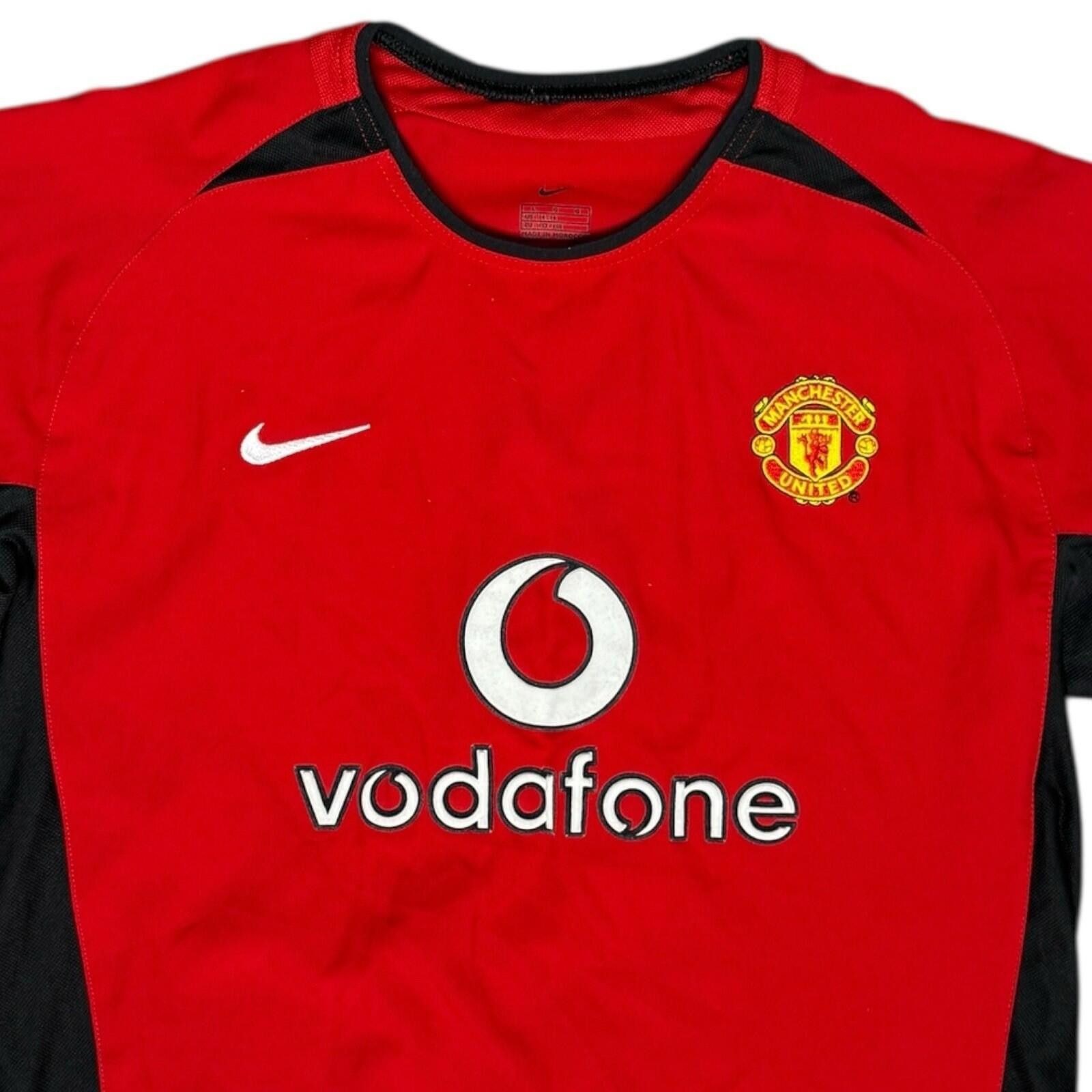 Nike Manchester United Retro Long-Sleeve Jersey Size Youth L Size ONE SIZE - 3 Thumbnail