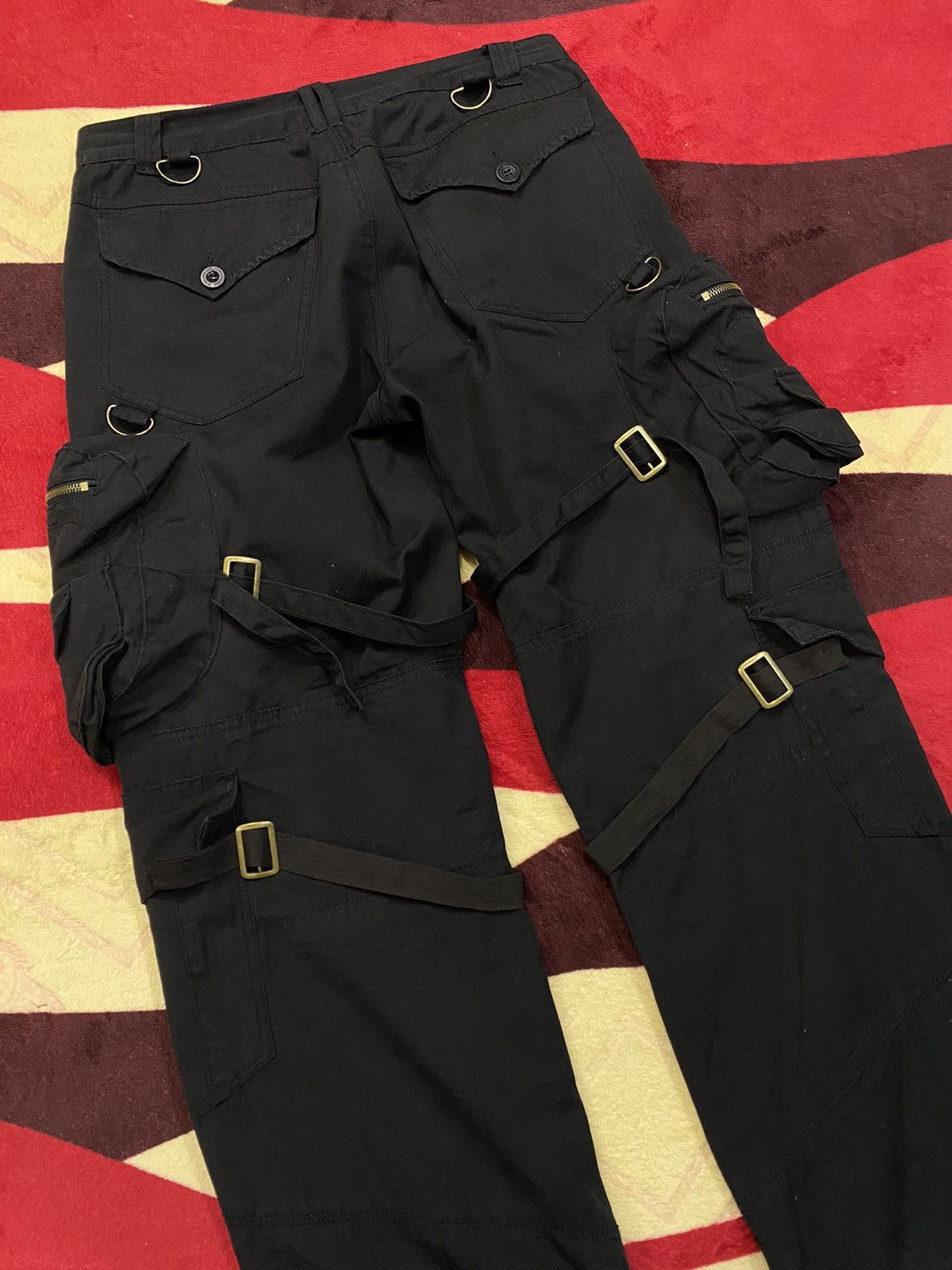 Japanese Brand Tactical Multipocket Bondage Pants (Action Lad Figure Inc) Size US 34 / EU 50 - 7 Thumbnail