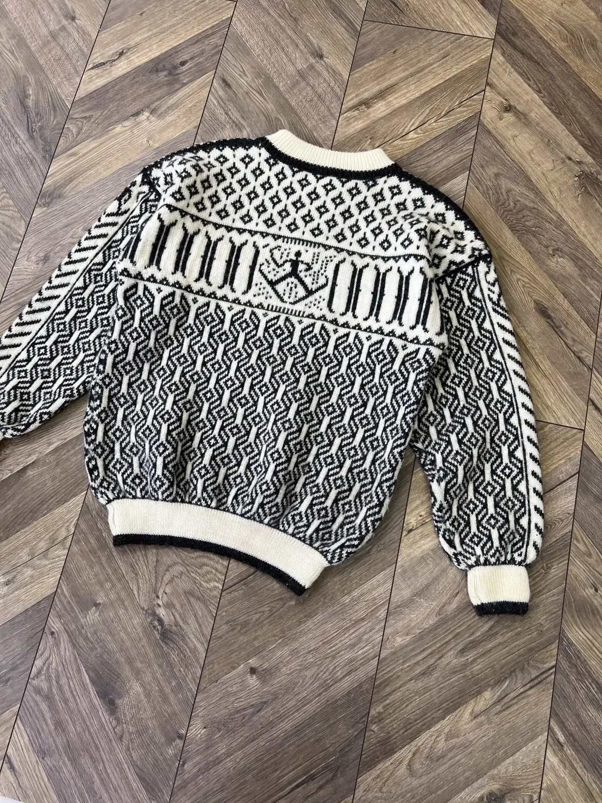Designer × Vintage Vintage Nordstrikk Norway Virgin Wool Sweater Size US XL / EU 56 / 4 - 14 Thumbnail