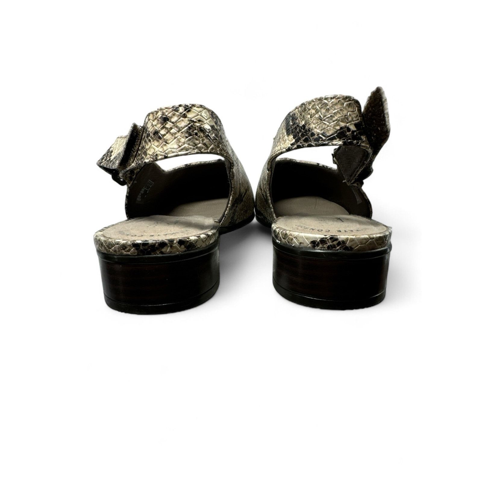 Clarks Clarks Faux Leather Snake Print Slingbacks women sz 9.5 Size US 9.5 / IT 39.5 - 6 Thumbnail