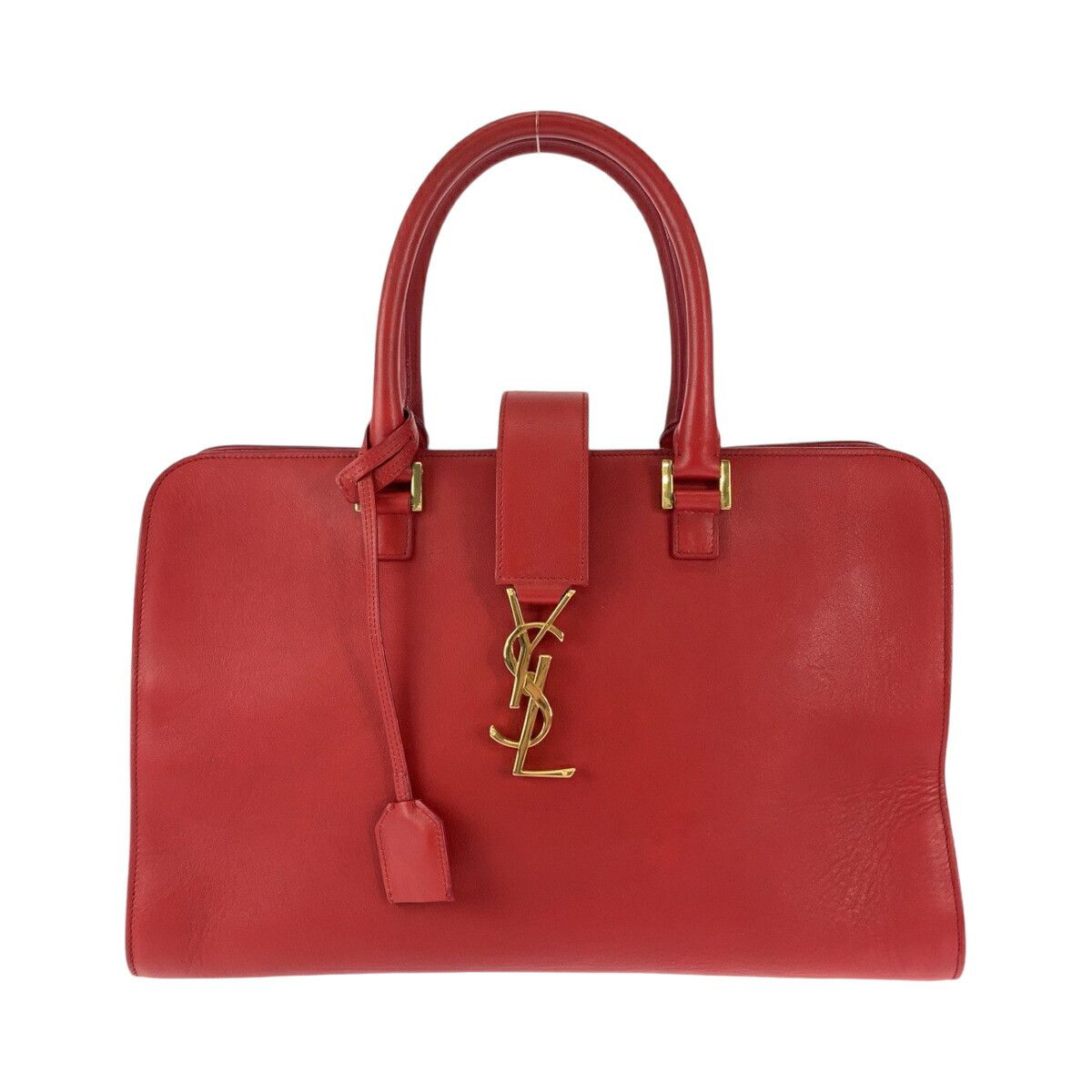 Yves Saint Laurent Yves Saint Laurent Yves Saint Laurent Leather Handbag Leather Handbag in Very Good Condition Size ONE SIZE - 1 Thumbnail