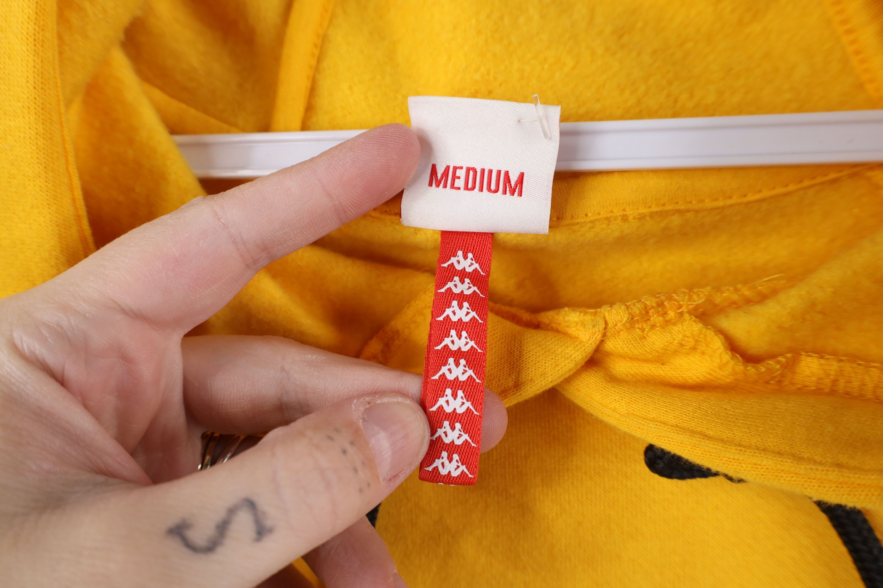 Kappa Vintage 90s Kappa Spell Out Taped Logo Soccer Hoodie Size US M / EU 48-50 / 2 - 12 Thumbnail