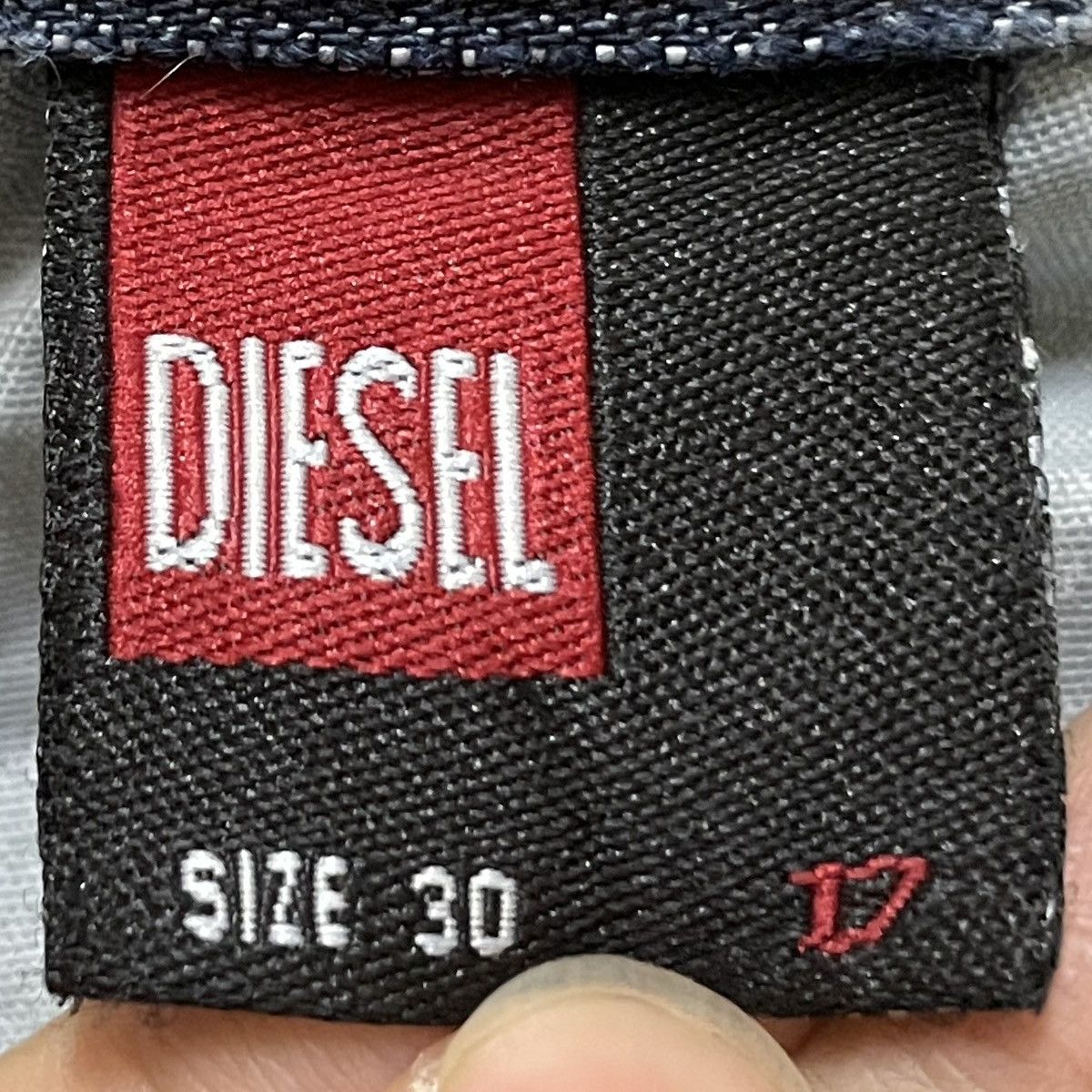 Diesel × Vintage Rare Design Vintage Brand Diesel Flared Jeans 1990s Size US 30 / EU 46 - 11 Thumbnail