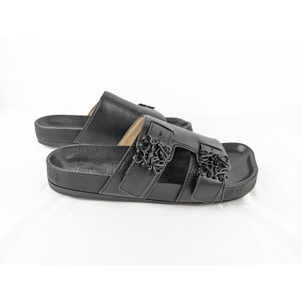 Loewe o1rshd1 Ease Slide Sandals in Black Size US 9 / EU 42 - 10 Thumbnail