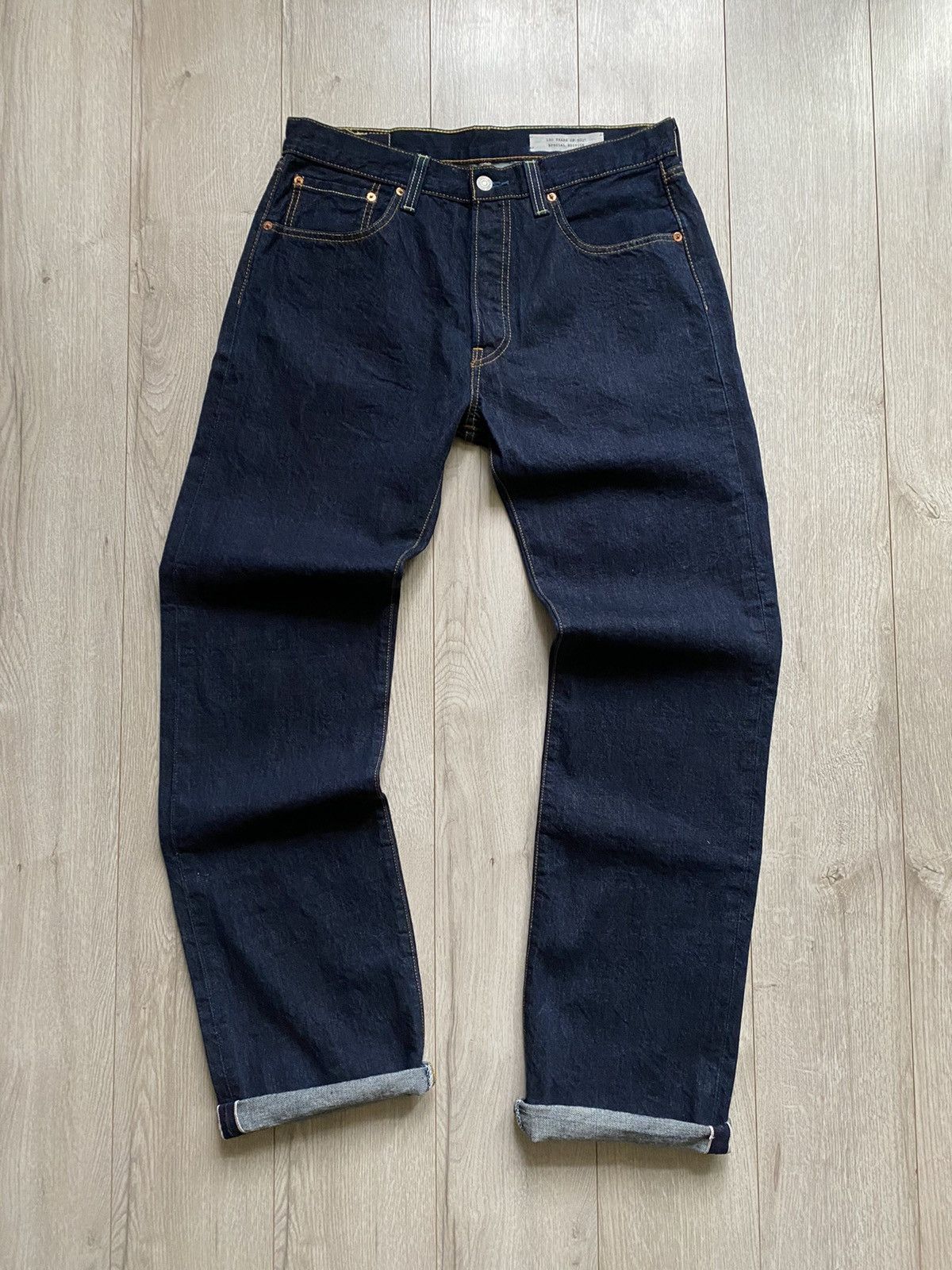 Vintage Levi's 501 selvedge denim 120 Years Special Edition